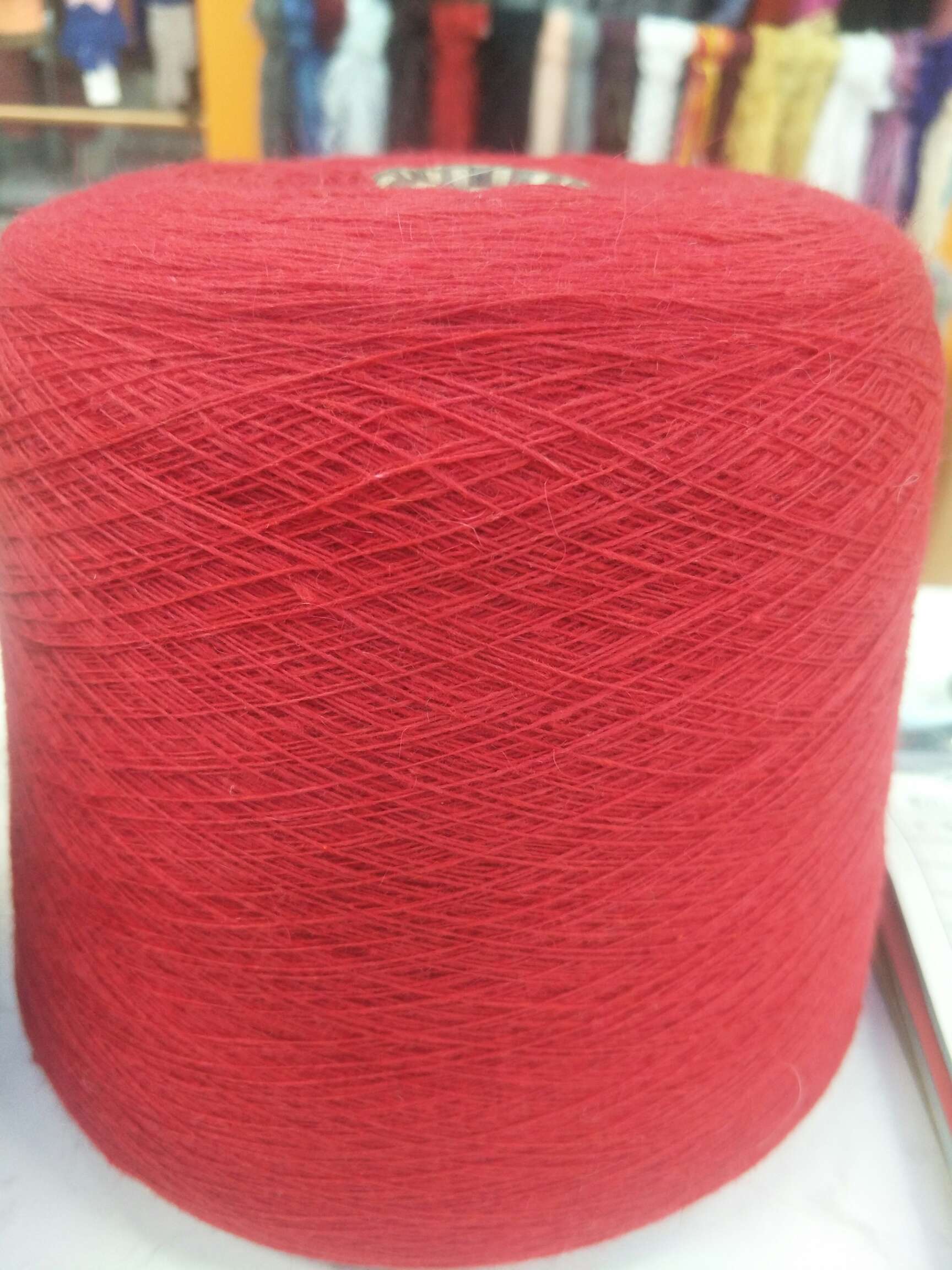 Rabbit fur red