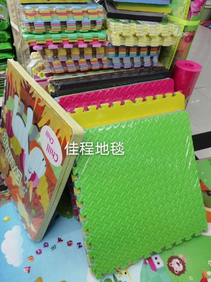1.0cm eco-friendly EVA cartoon puzzle floor mat, children's patchwork mat, cartoon picture puzzle floor mat Item Picture