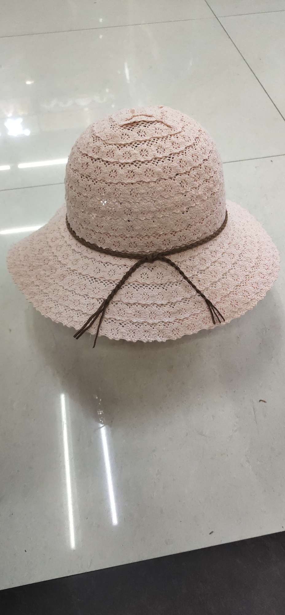 Ladies, summer lace and hollowed-out fisherman hats, basin hats, women, beach hats for outings, sun hats, bow hats, women