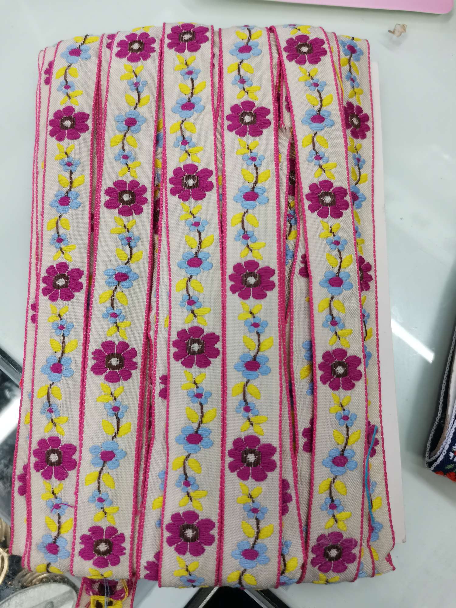 Cotton Ribbon Ribbon Color Label Clothing Accessories Xin Hua Accessories Clothing Trademark
