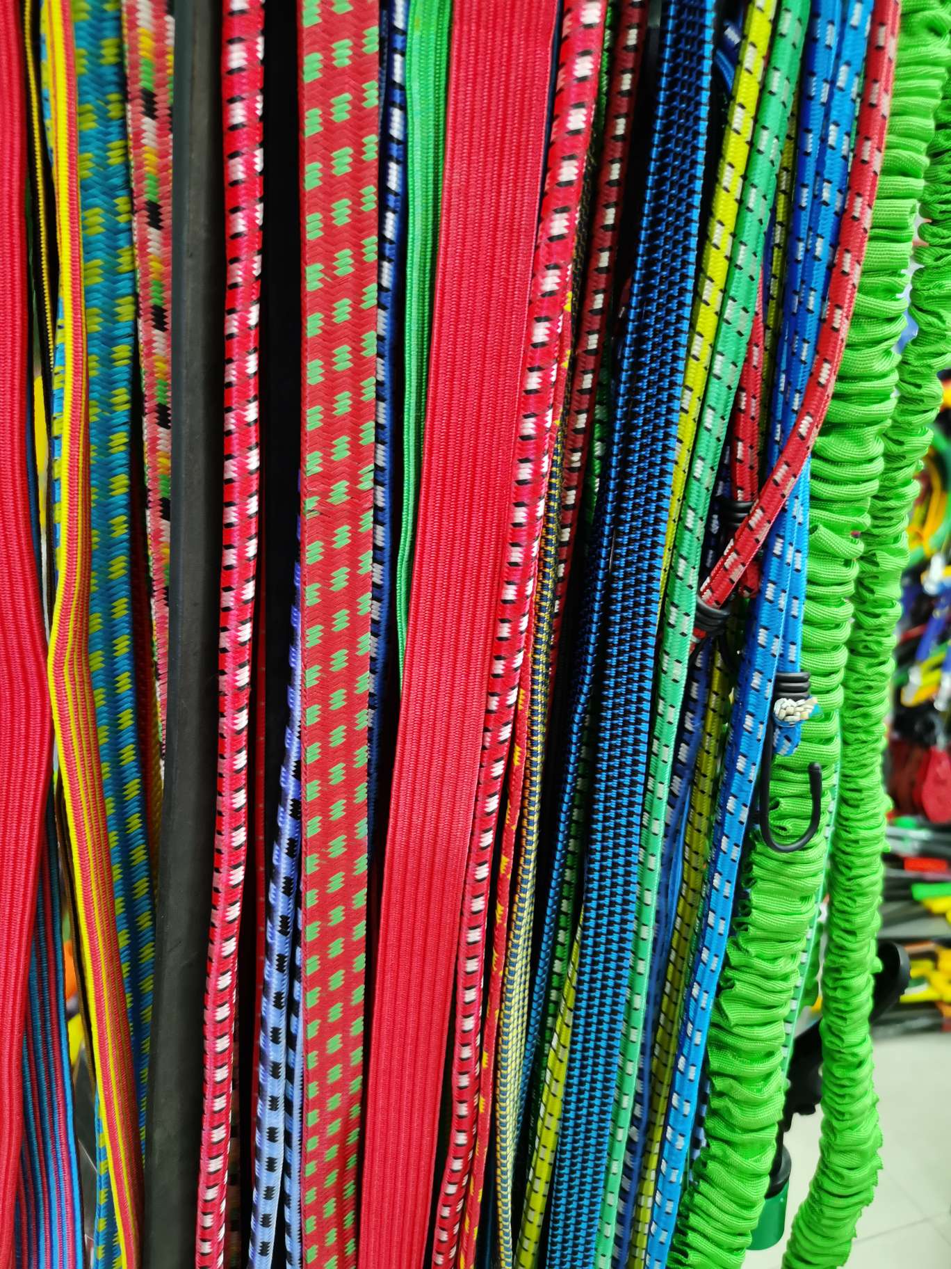 Elastic rope Tension rope lashing belt Round belt Flat belt Motorcycle lashing belt hook undefined
