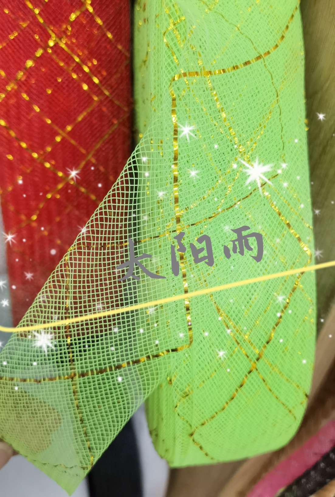 Elastic gauze mesh belt pipe management sunrain jewelry accessories Application Scenario