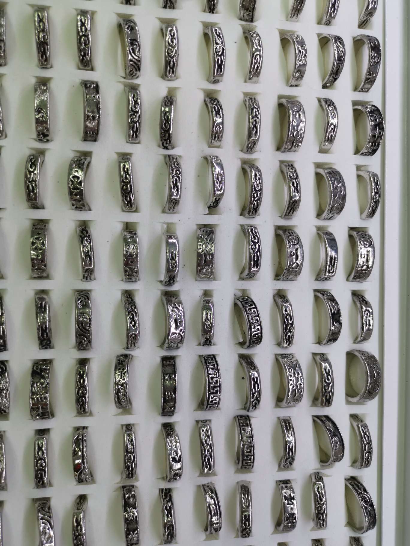 Antique silver ring ring fashion accessories