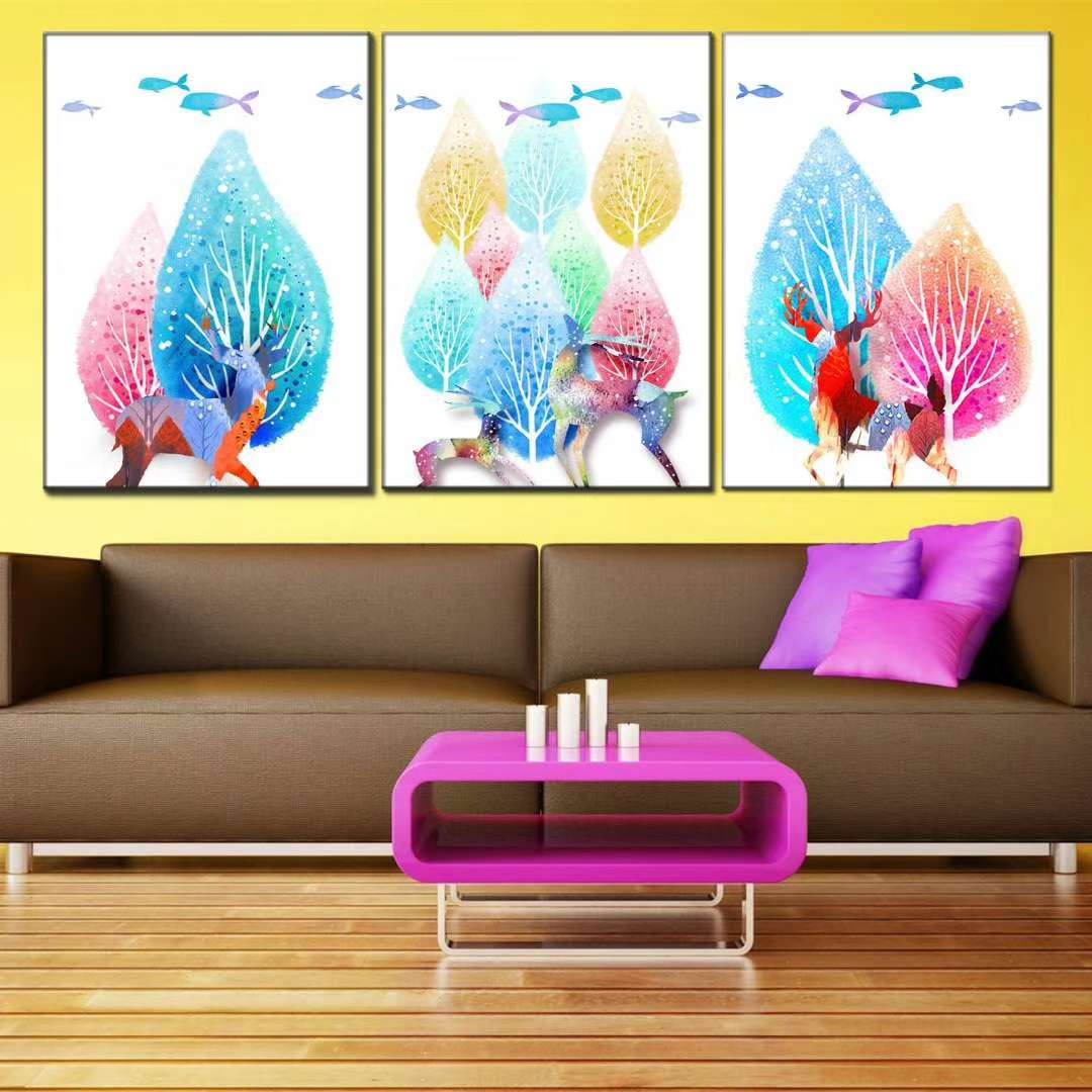 北欧风餐厅装饰画 现代简约饭厅挂画 黑白创意 北欧款厨房壁画 餐厅装饰40*60 厂家直销宾馆酒店公寓等工程配画白底实物图