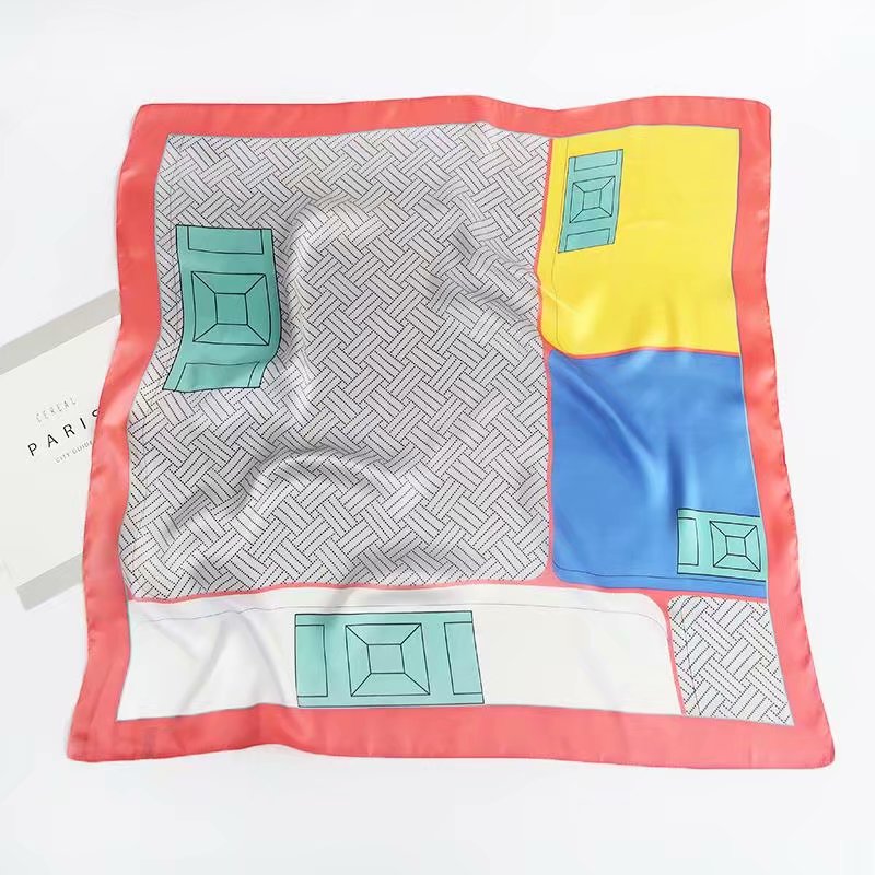 Imitation silk square towel knitting pattern thumbnail