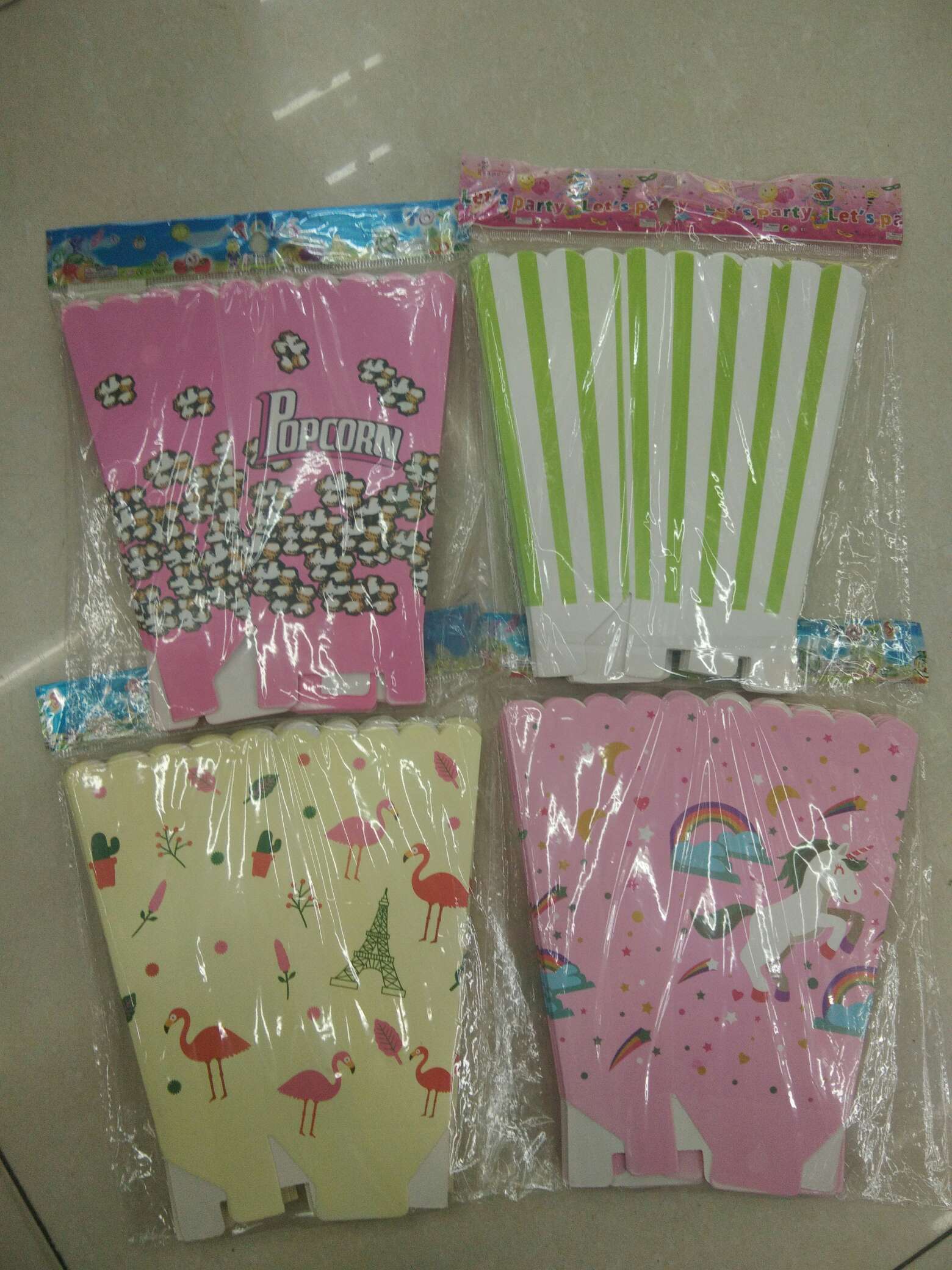 纸制爆米花盒产品图