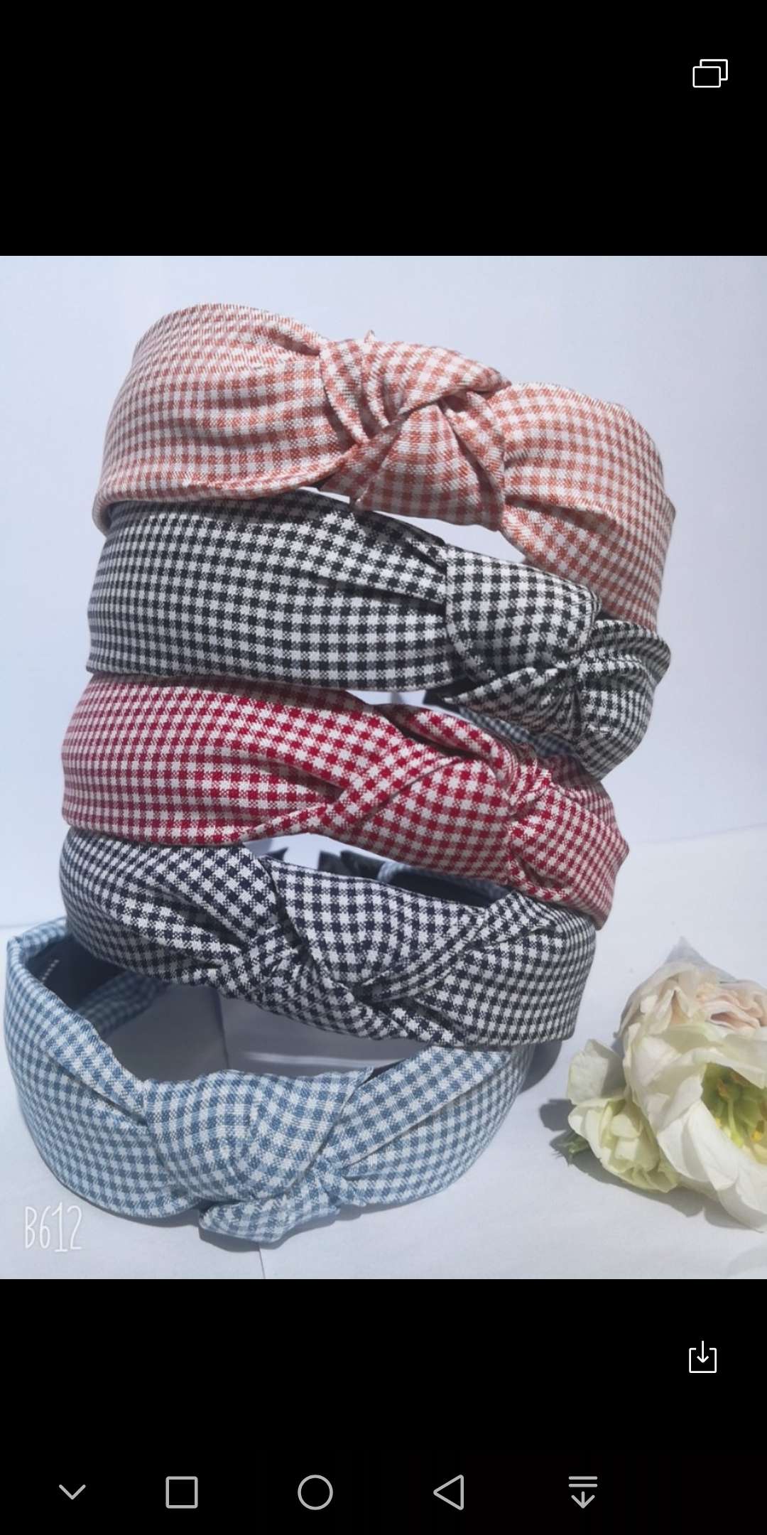 Ladies' Korean-style patchwork hair accessories, hair clips, pearl headwear, simple and versatile hair band accessories undefined