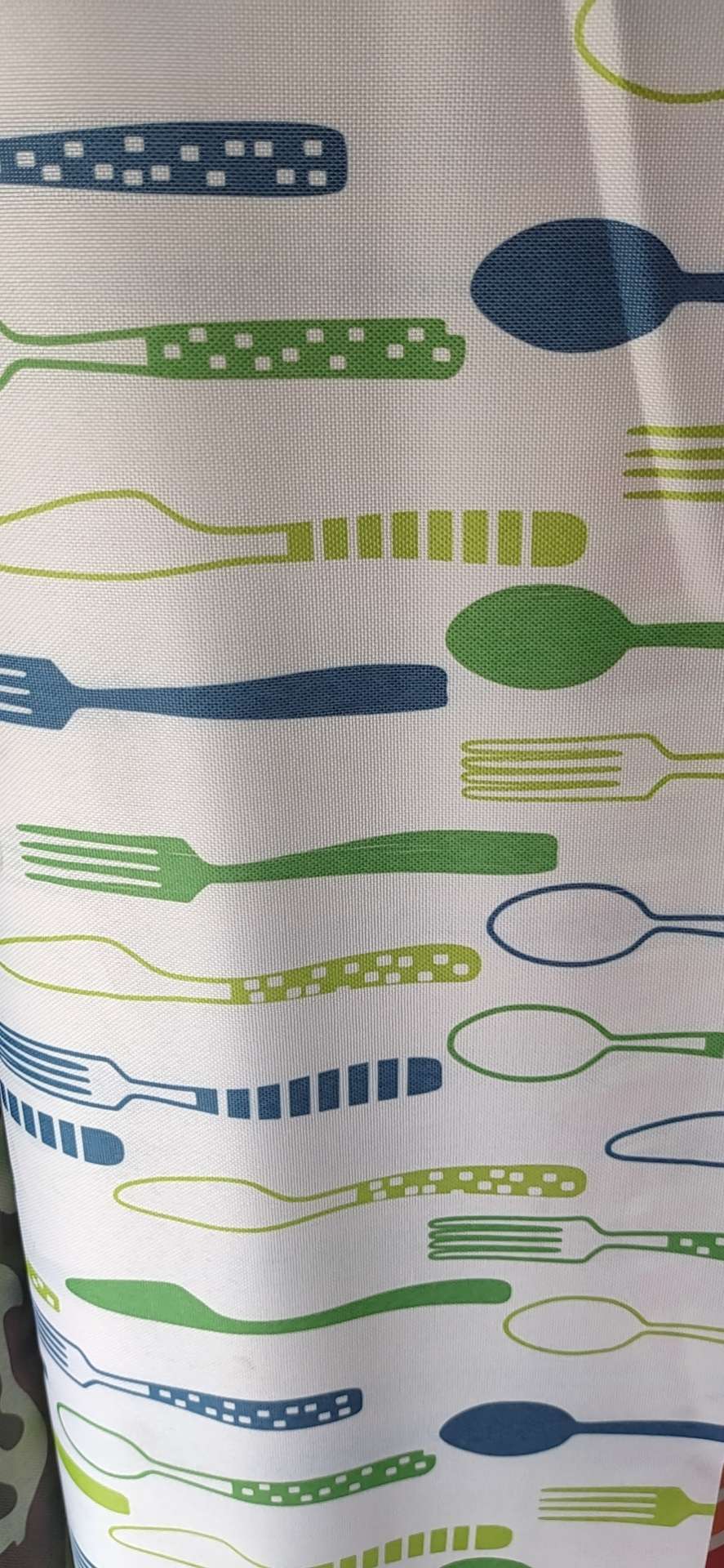 刀叉野餐垫600D白底实物图