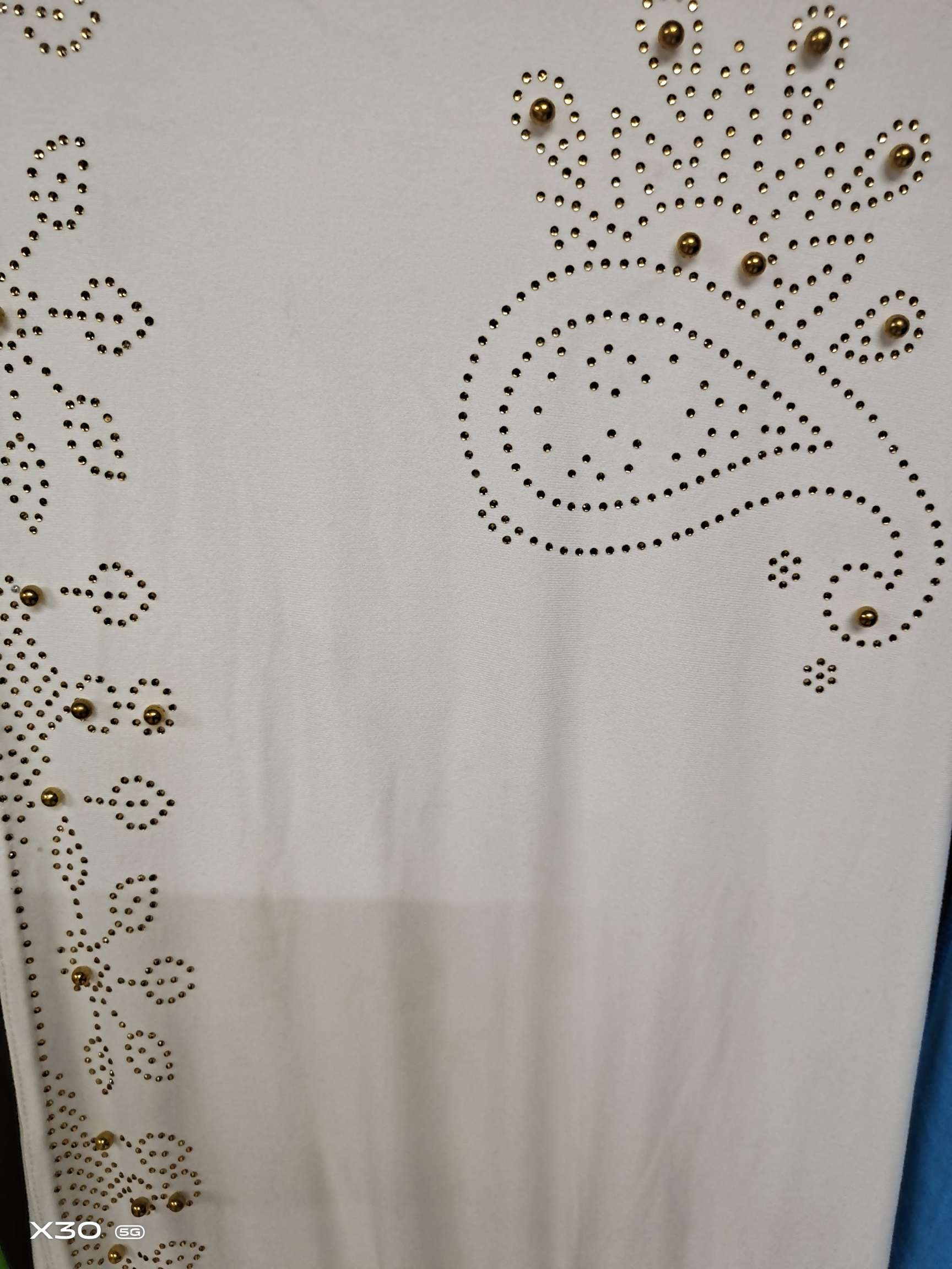 Chiffon Medium Size Hot Drill Large Cashew Nut Series