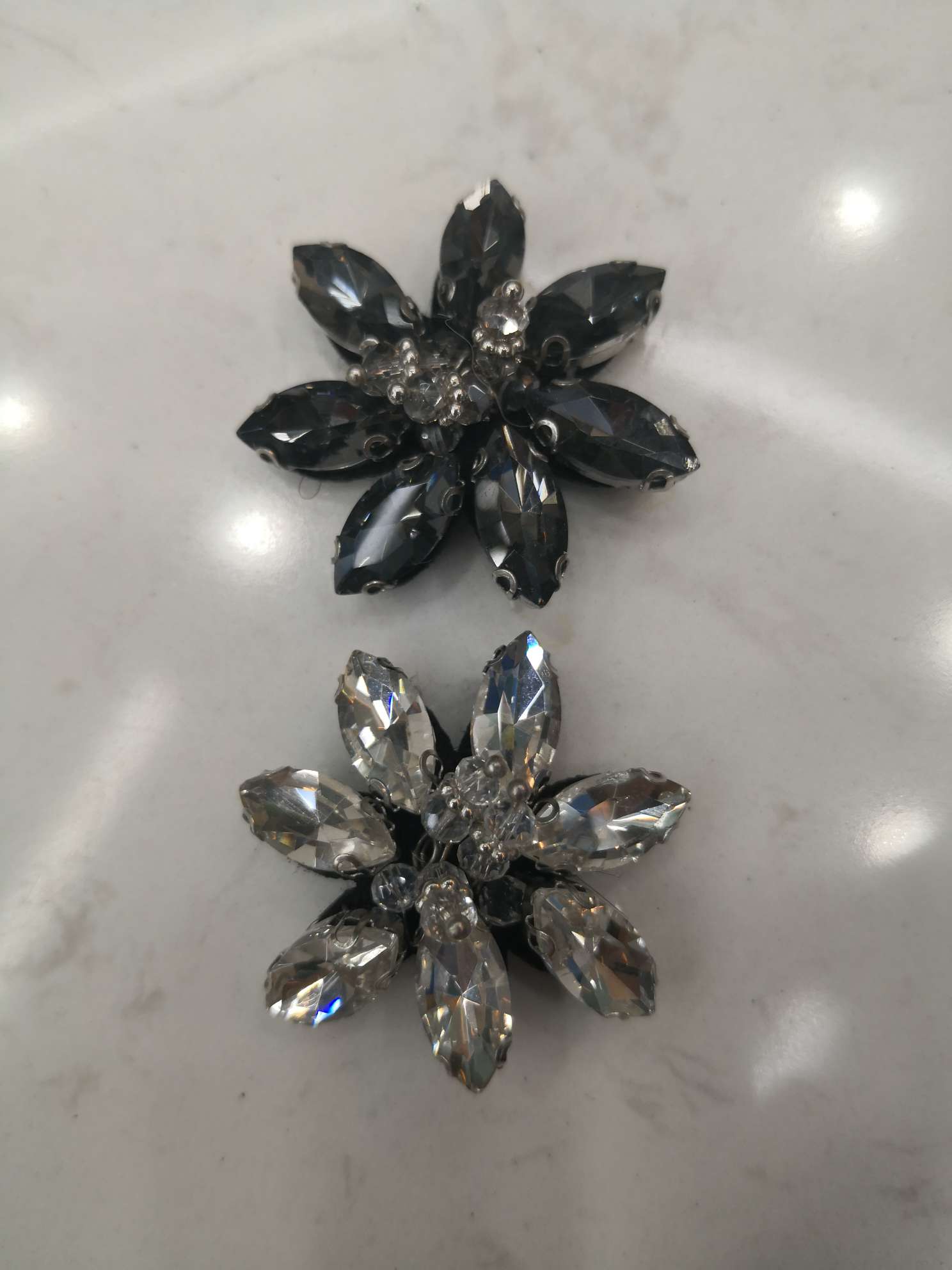 Bow, rhinestone, shoe flower, clothing accessory, headwear, decoration, belt decoration, hat, headband decoration, 48