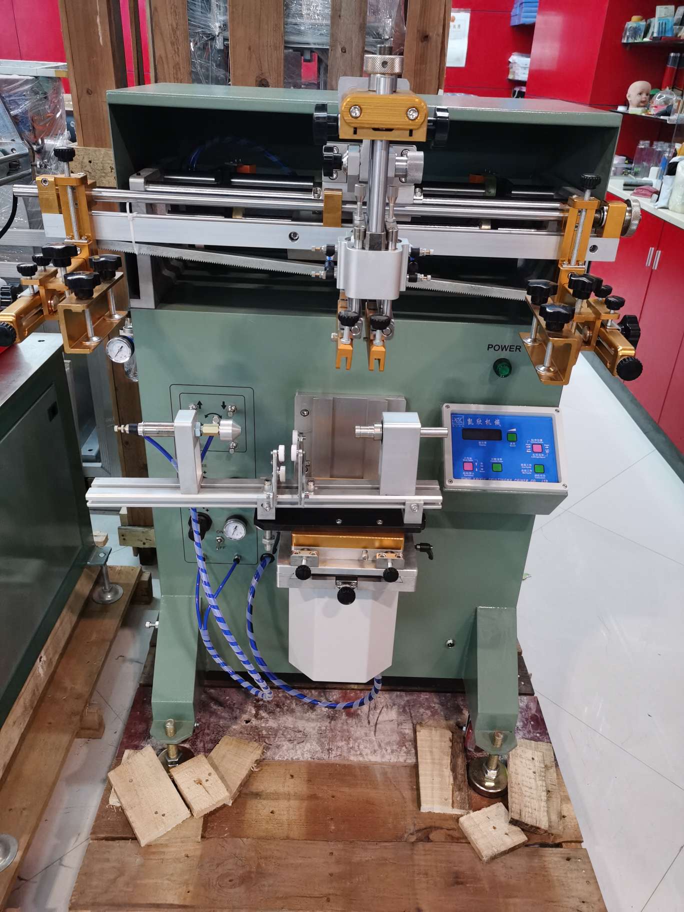 丝印机 平圆扁三用丝印机丝网 印刷平圆扁三合一