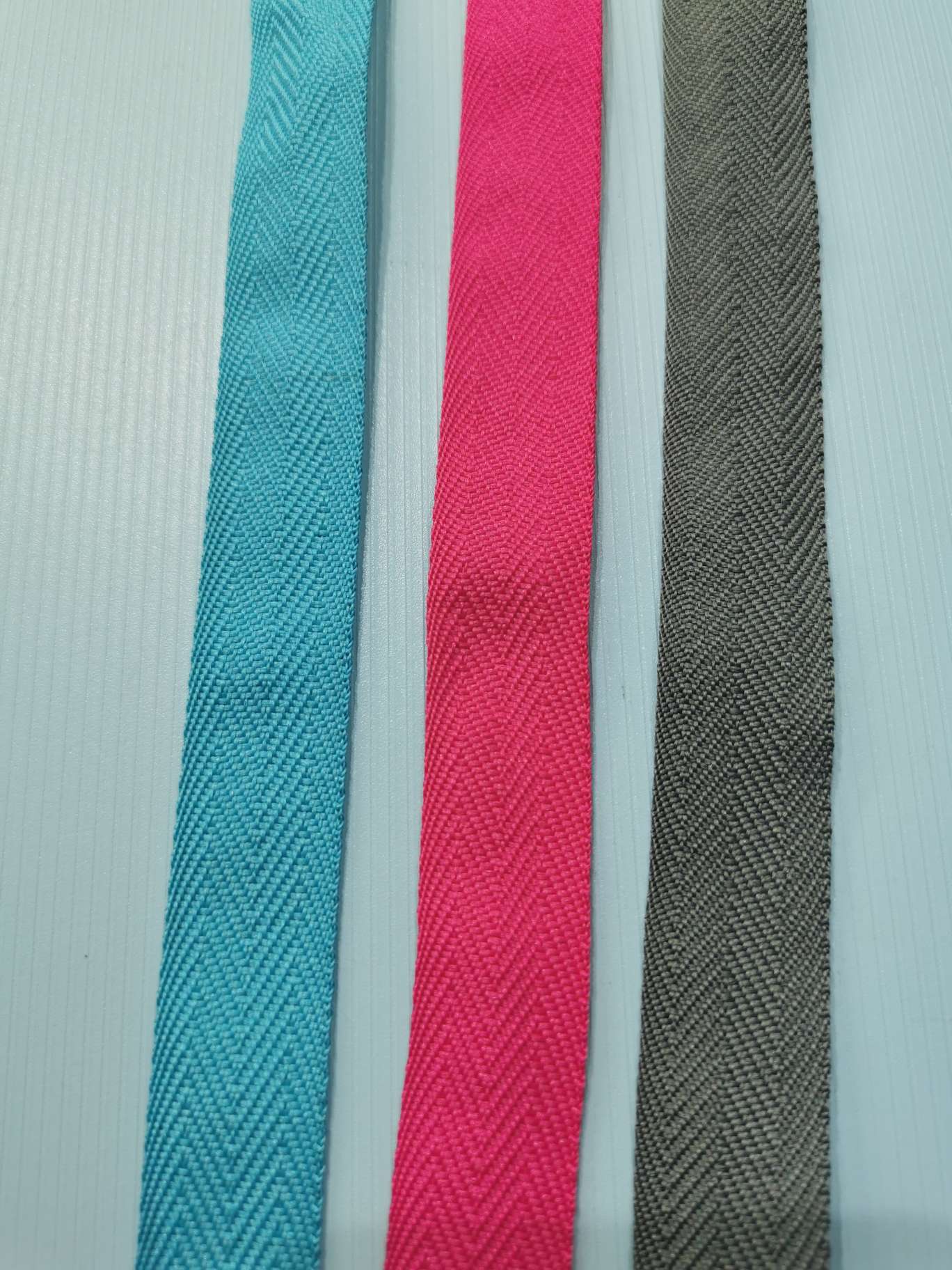 Ribbon Lace 2 Cm Gray/Lake Blue/Rose Red Double Character Polyester Bag Sideband Spot Processing