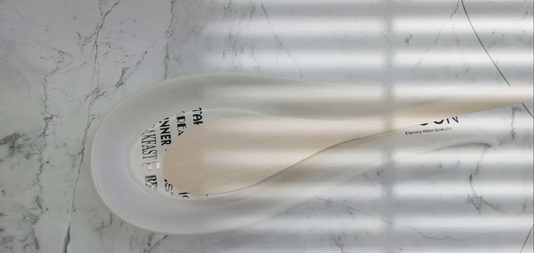 Dark Coffee Colored Knife And Fork Ceramic Spoon Holder Kitchenware Spatula Holder Specification drawing