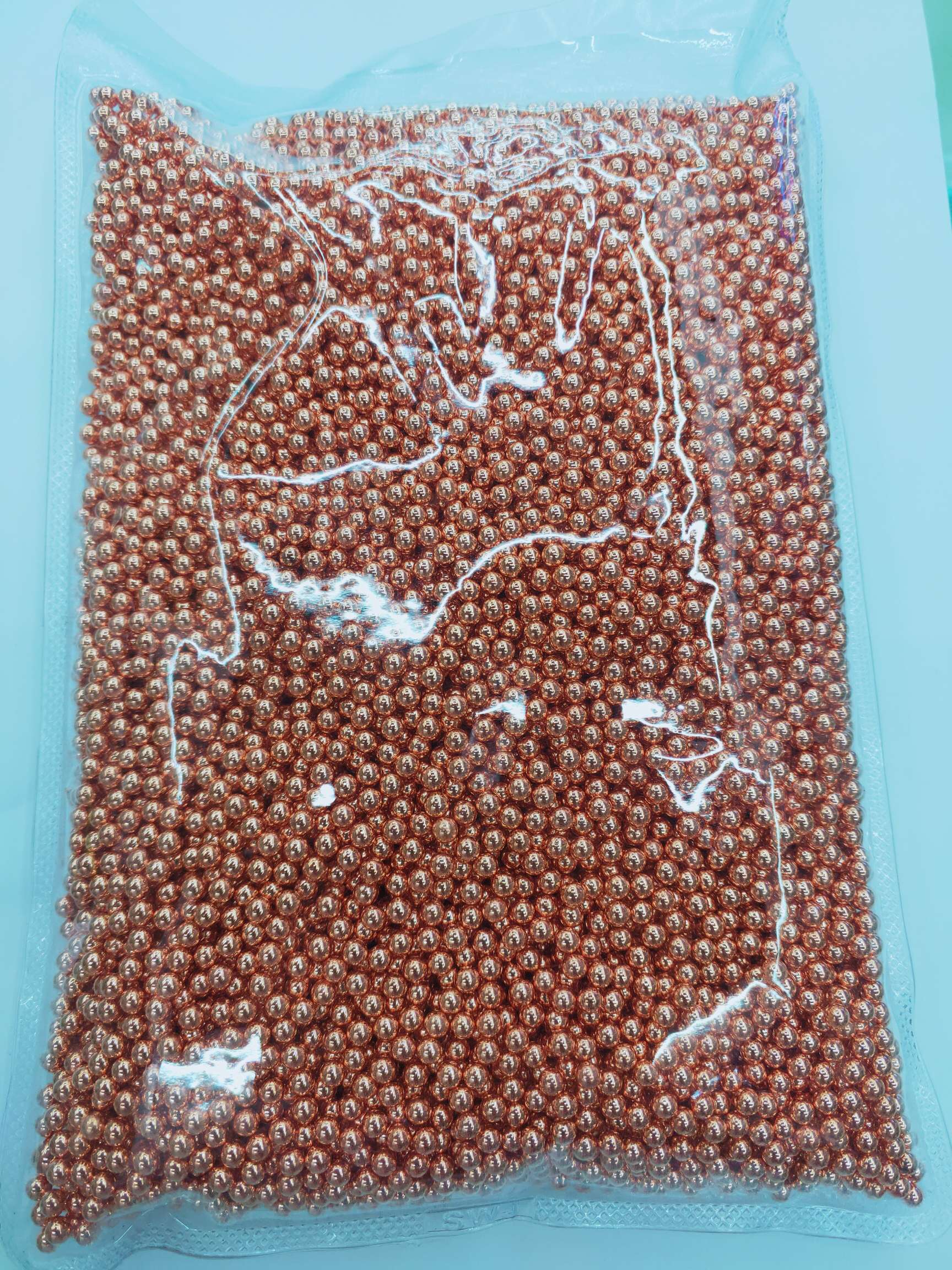 4mm copper non - hole nail beads thumbnail