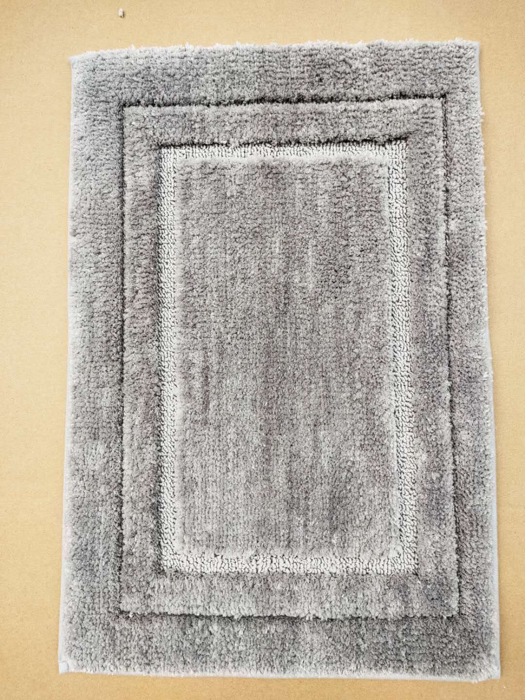 New TPR super fine fiber frame mat, plain super fine fiber floor mat, anti-slip floor mat, door mat, foot mat, polyester super fine fiber mat undefined