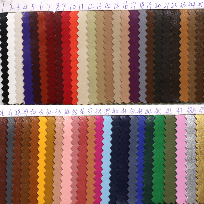 PU环保服装革超柔弹力底手套服装皮裙皮裤皮衣面料头饰品皮革面料