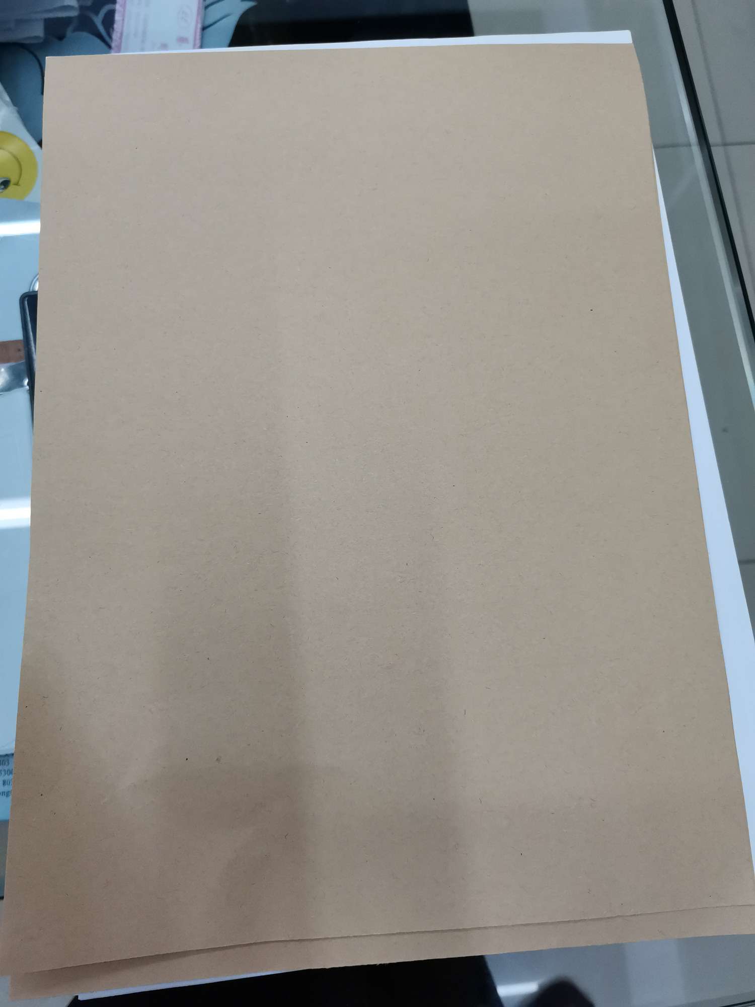 Kraft paper adhesive