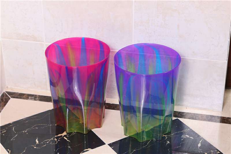 Garbage pail paper basket plastic garbage pail lift plastic products daily necessities thumbnail