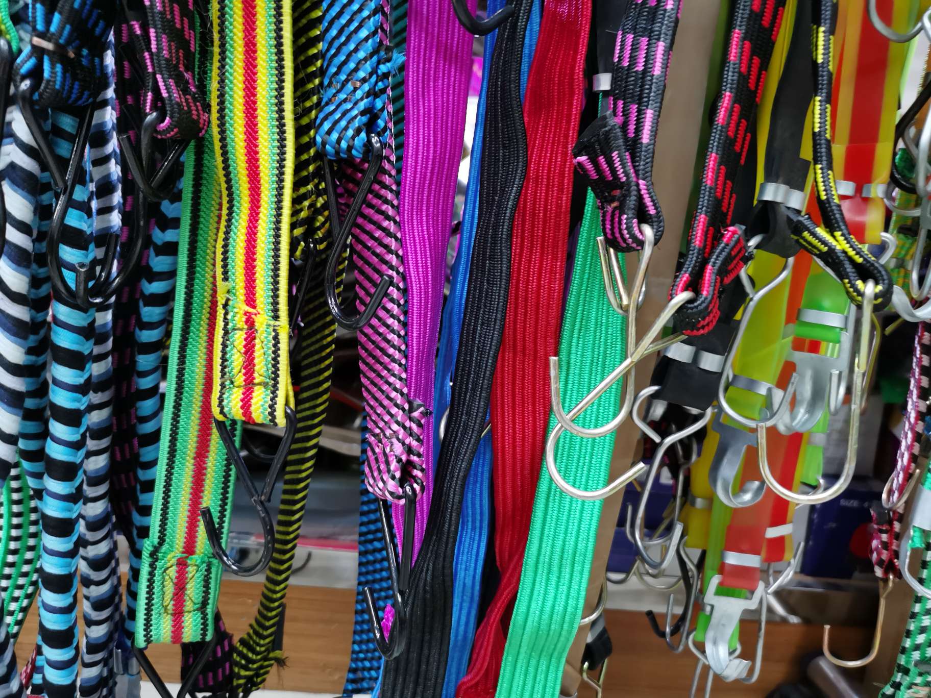 Elastic rope Tension rope binding strap Luggage Strap Motorcycle strap luggage strap Flat strap Hook Elastic strap Elastic strap Application Scenario