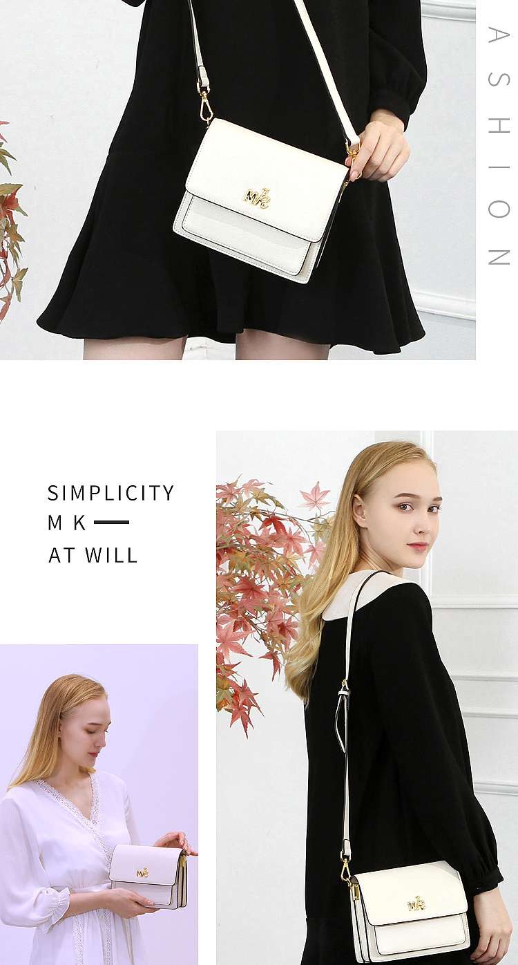 The national trend MK women's bag is a versatile and fashionable single-panel crossbody bag Item Picture