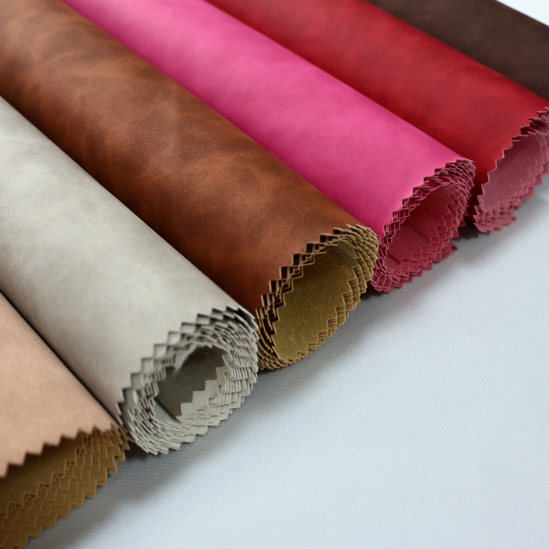The frosted and multicolor artificial leather eyeglass case packaging is made of South African double-color retro eco-friendly PU details Picture