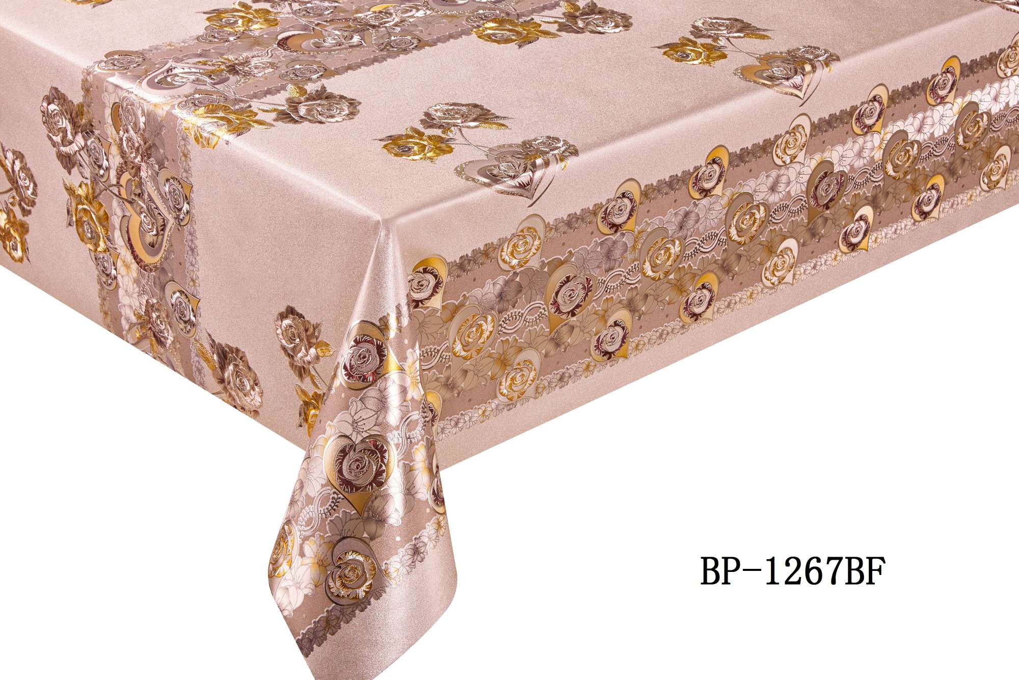 Floral tablecloth yarn bottom floral tablecloth PVC tablecloth home thumbnail