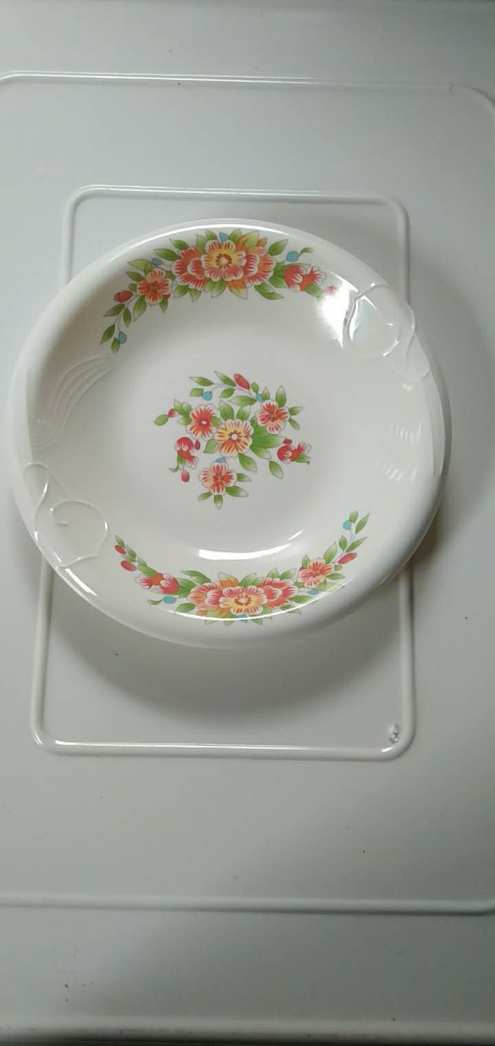 a密胺盘，塑料盘细节图