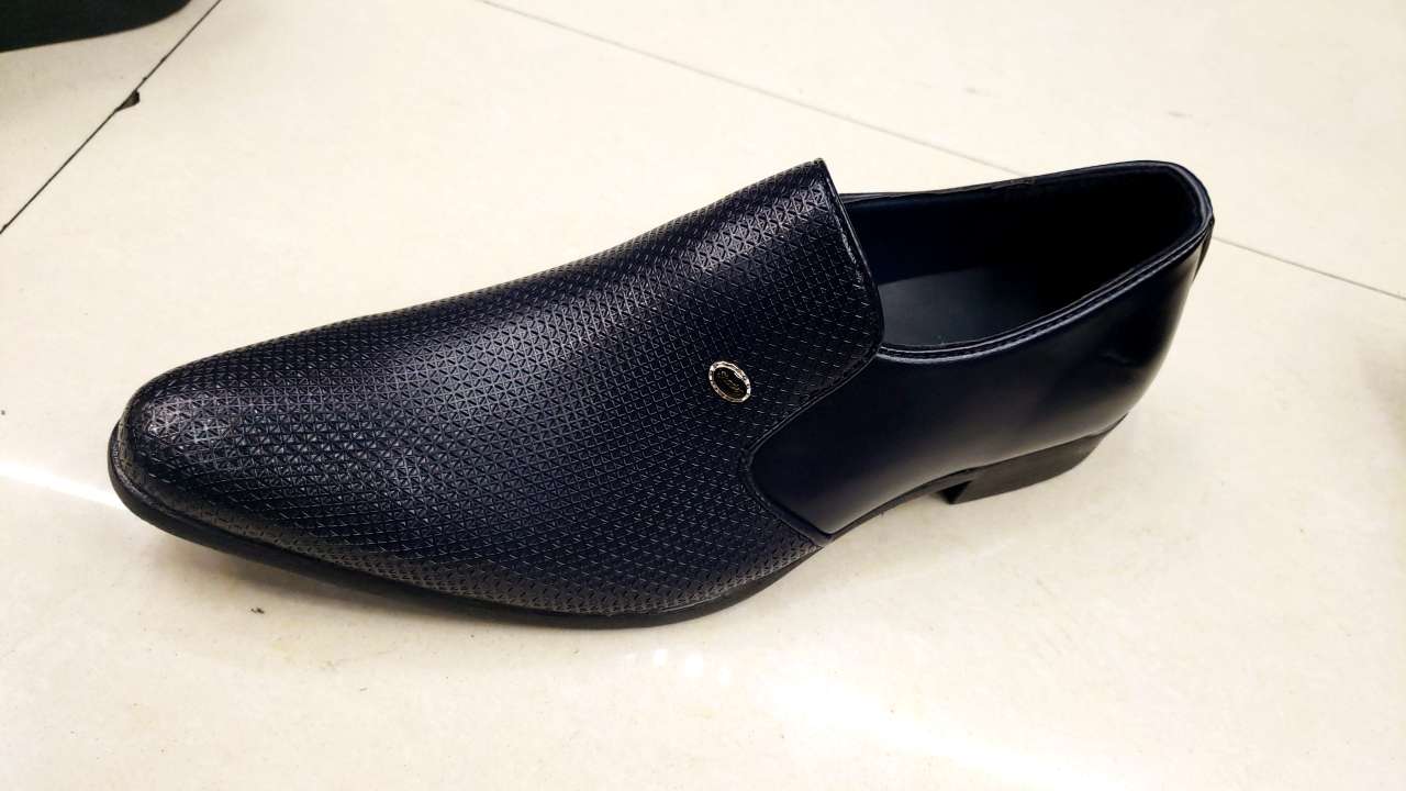 男式正装单鞋实物图