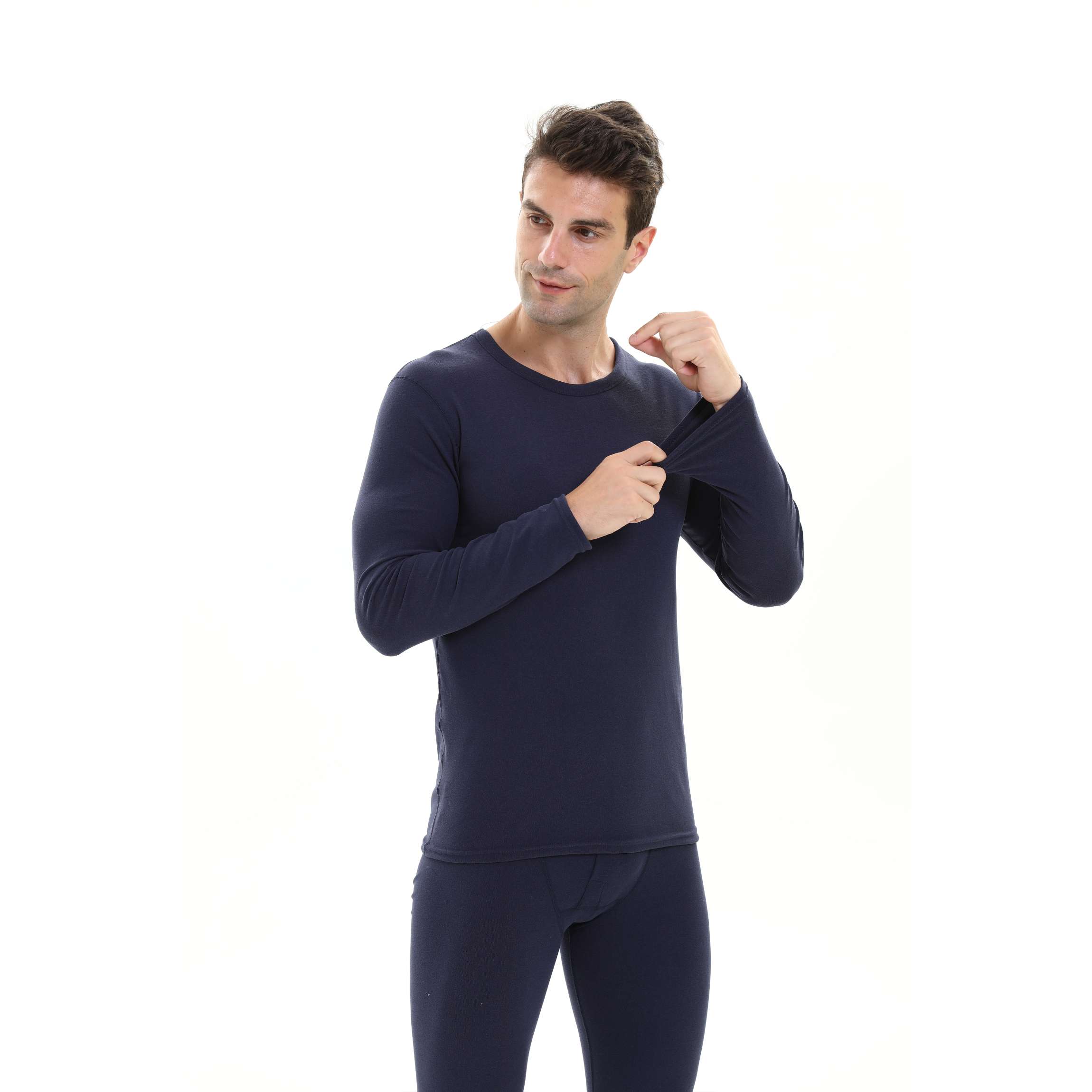 Factory Direct Sales Of Male Lovers Long Johns De Velvet Seamless Thermal Underwear Set