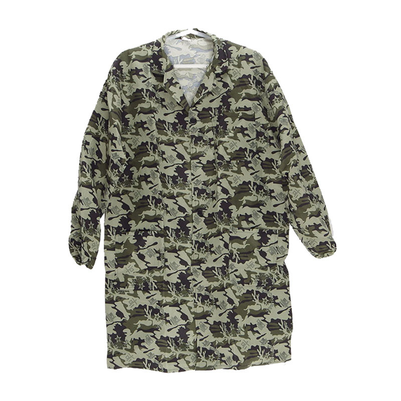 Work clothes, labor protection long-sleeved shirts, camouflage gowns, work uniforms, dust-proof suits, coveralls, handling and welding suits Specification image