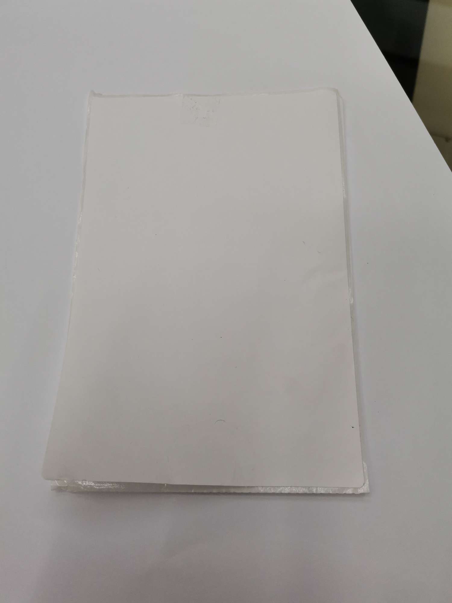 Surface sheet of paper