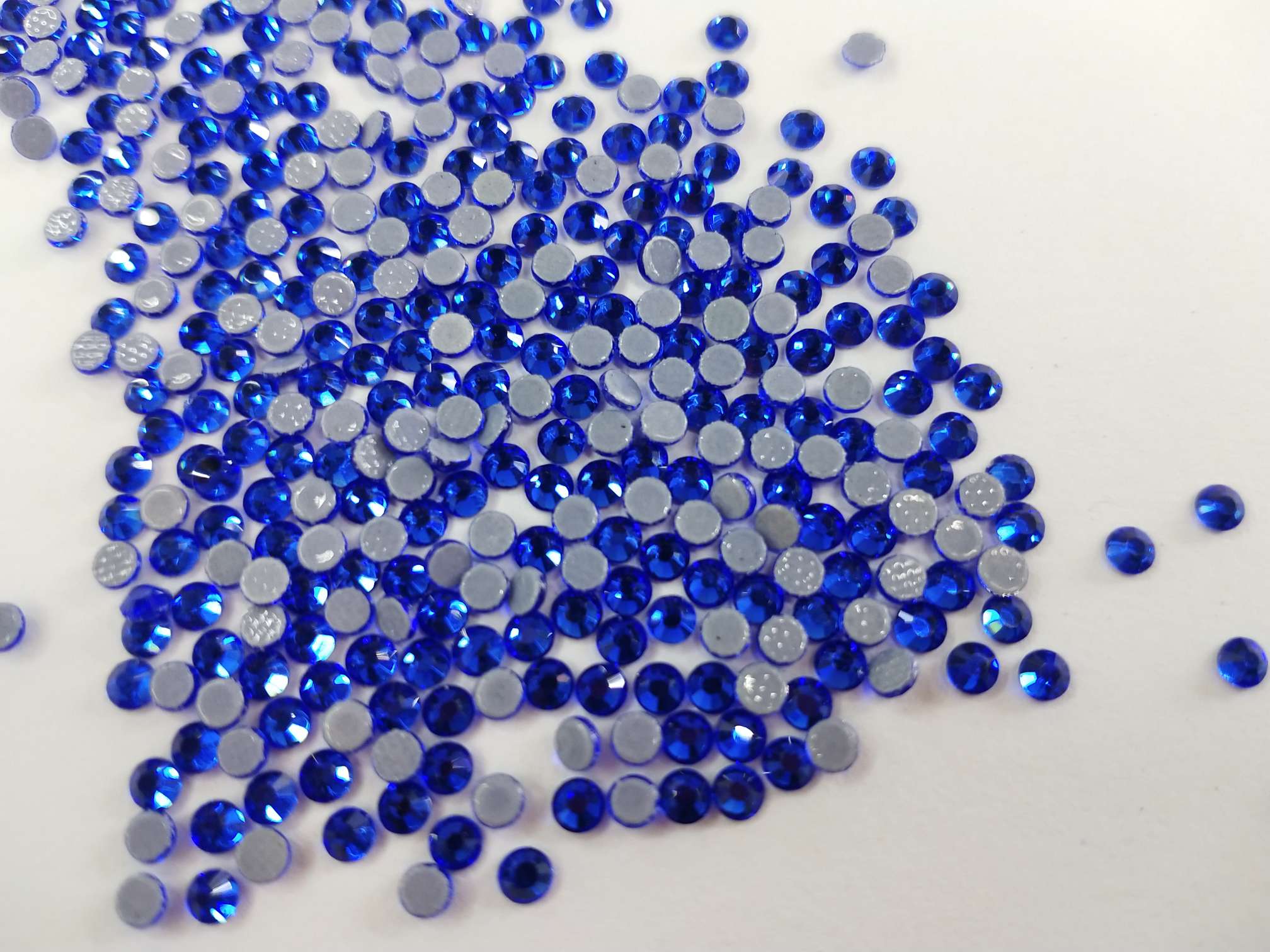Boutique Hot Diamond Ss10 Deep Blue Austenite Imitation Austenite Nail Diamond Glass Hot Diamond Diy Drill details Picture