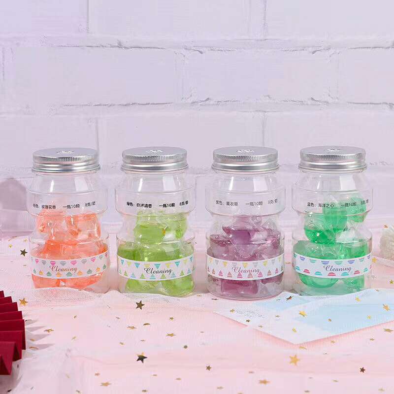 Passion milk tea washing condensation beads