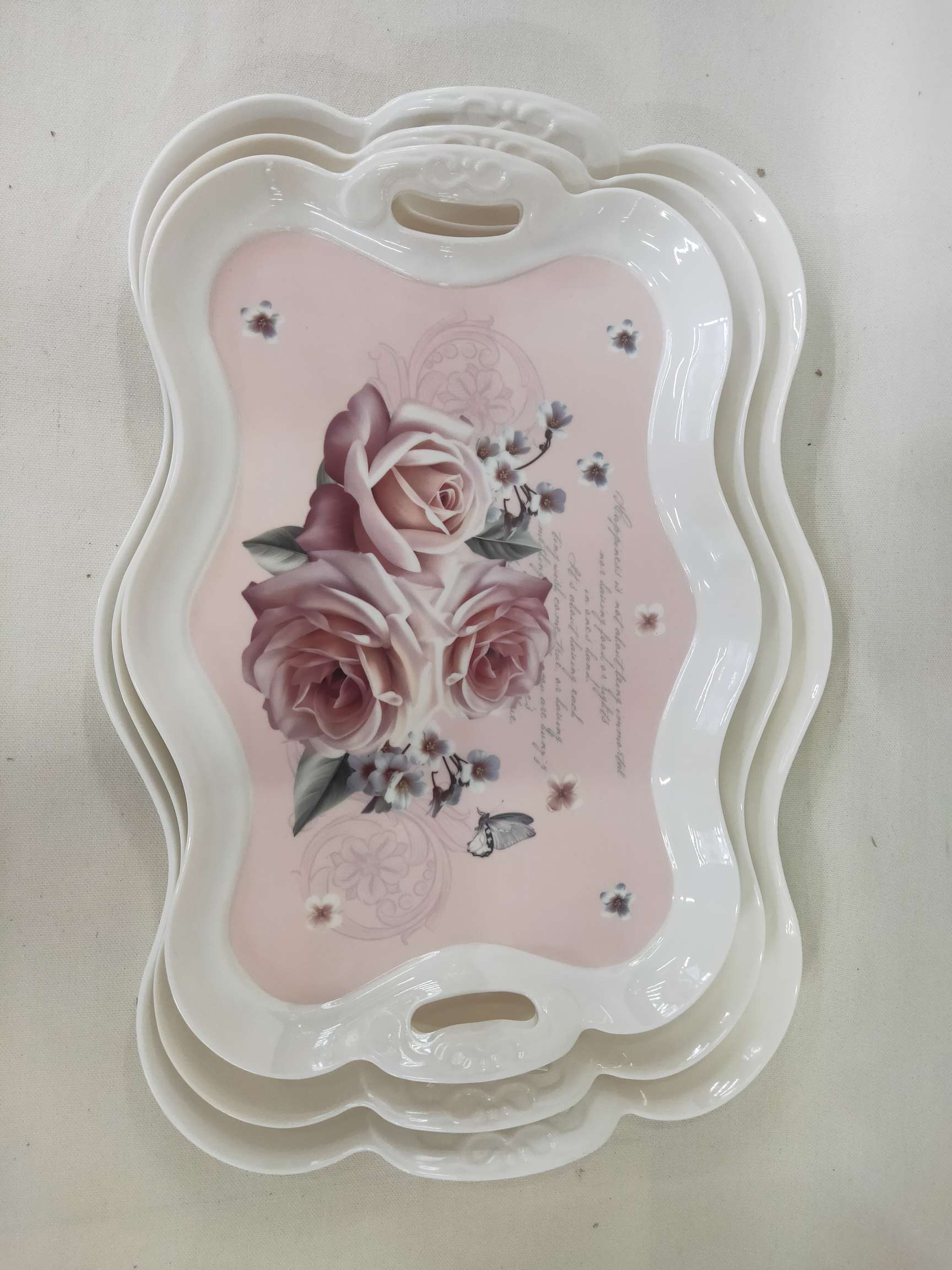 Tray melamine details Picture