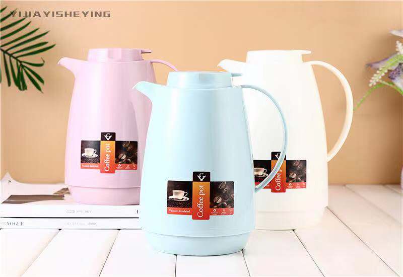YC-91150 1500ml European standard asbestos-free red liner glass inner liner thermos flask, thermos coffee pot details Picture