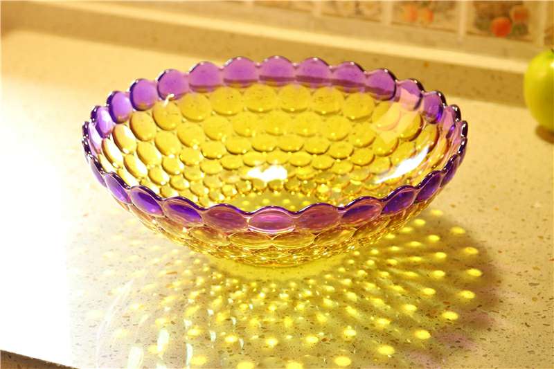Plastic fruit plates, plastic fruit plates, plastic products, daily necessities plates, plastic plates