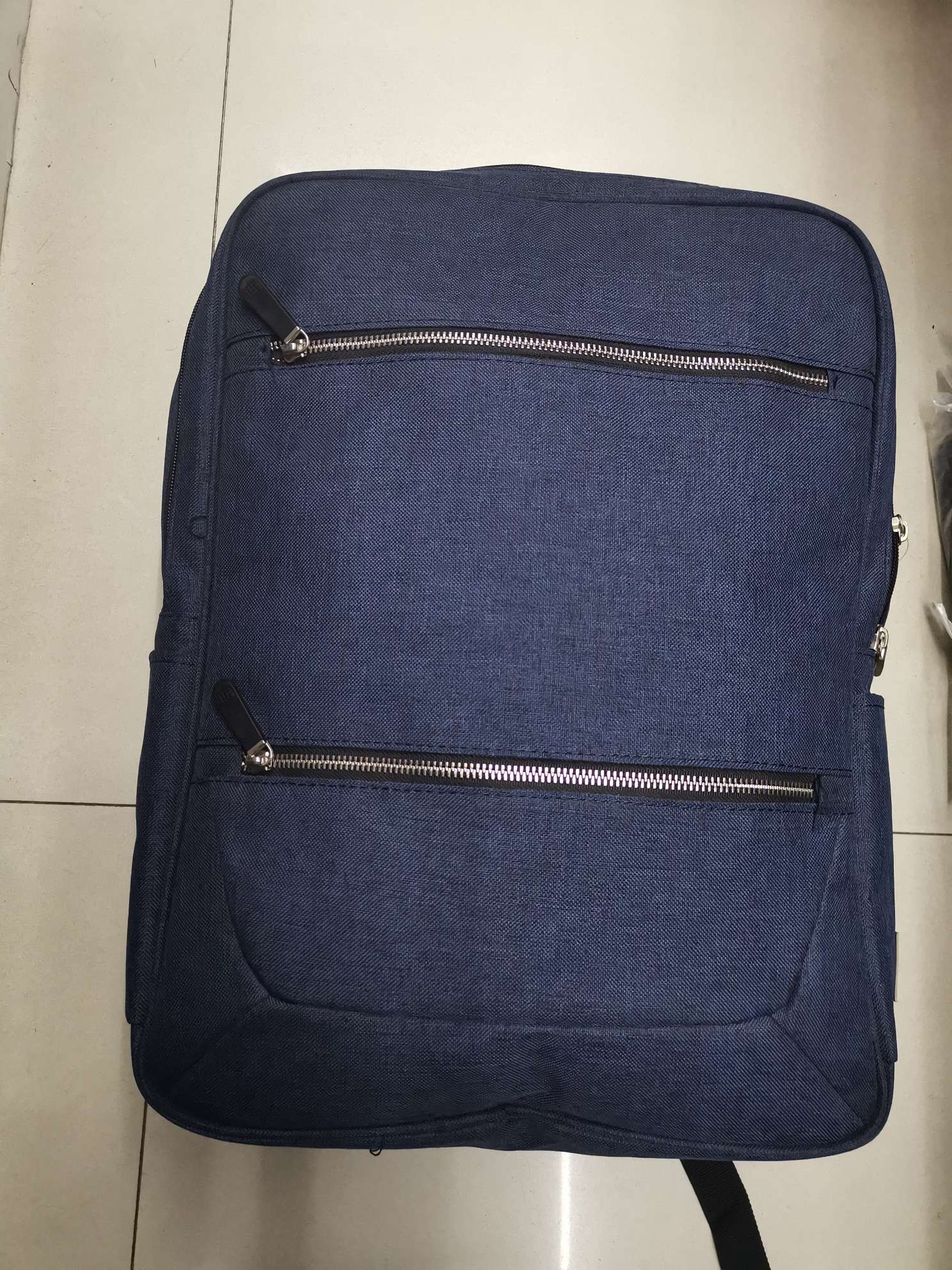 Bolsa casual multi-cremallera impermeable