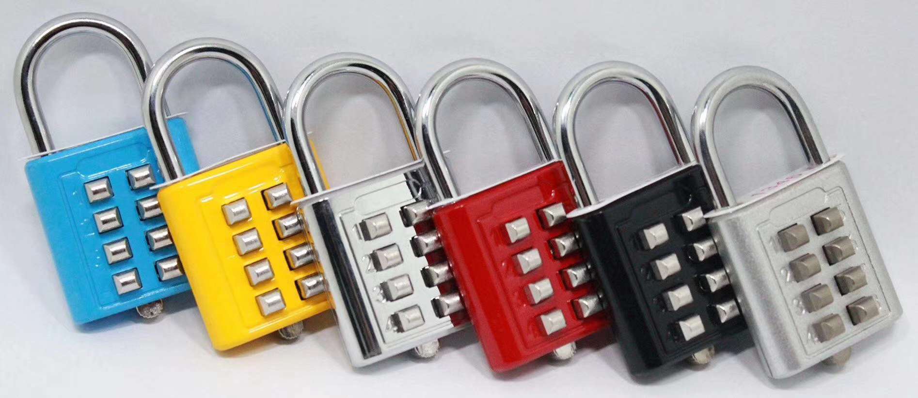[Fangyuan Lock industry] 8-key color key combination lock