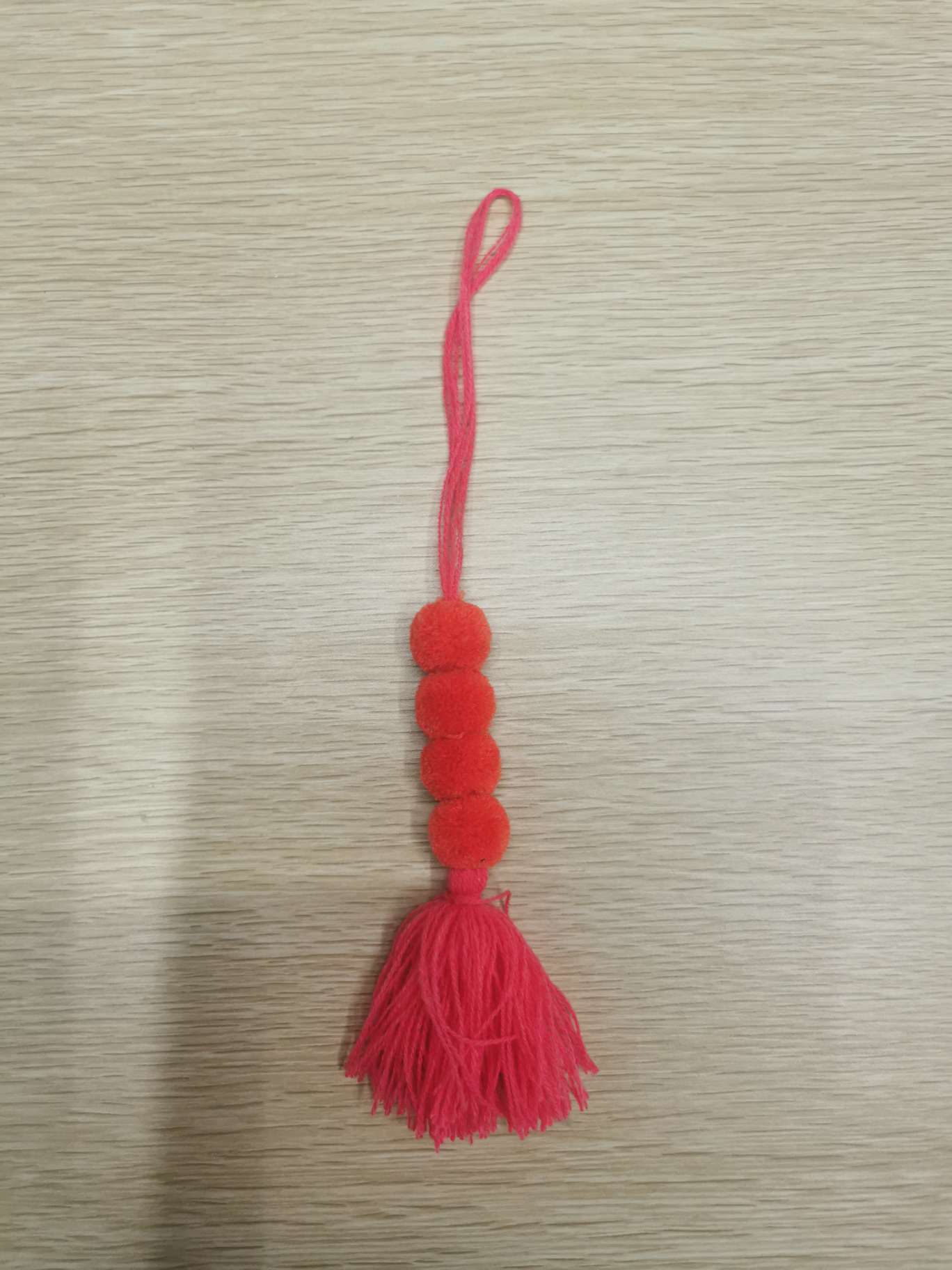 Acrylic Cashmere With Tassel 0.63 String Specification drawing