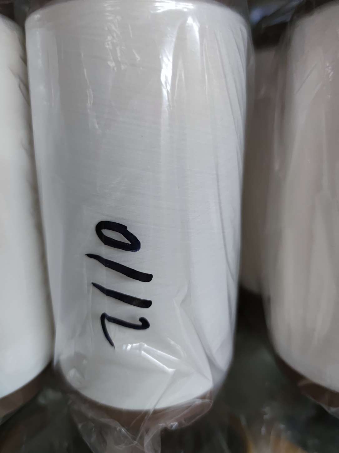 空气包覆纱 白色氨纶 涤纶包覆丝 化纤线批发厂家直销 0112