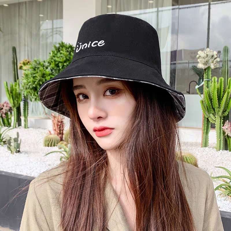 Double checked fisherman's hat thumbnail