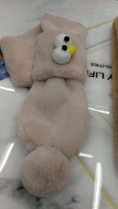Cartoon neck wrap for children with big eyes thumbnail