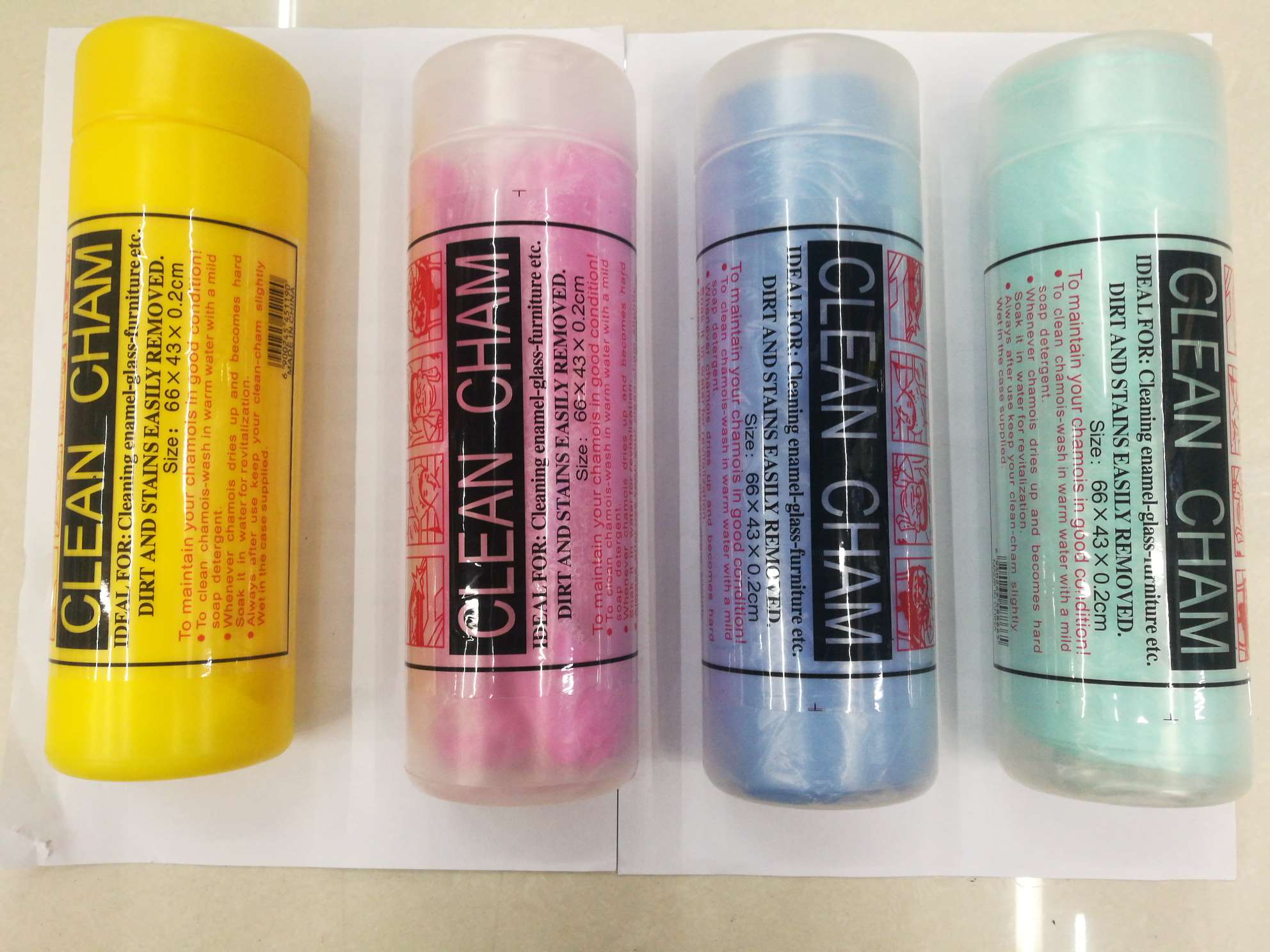 Car wash deerskin towel; 66*43CM