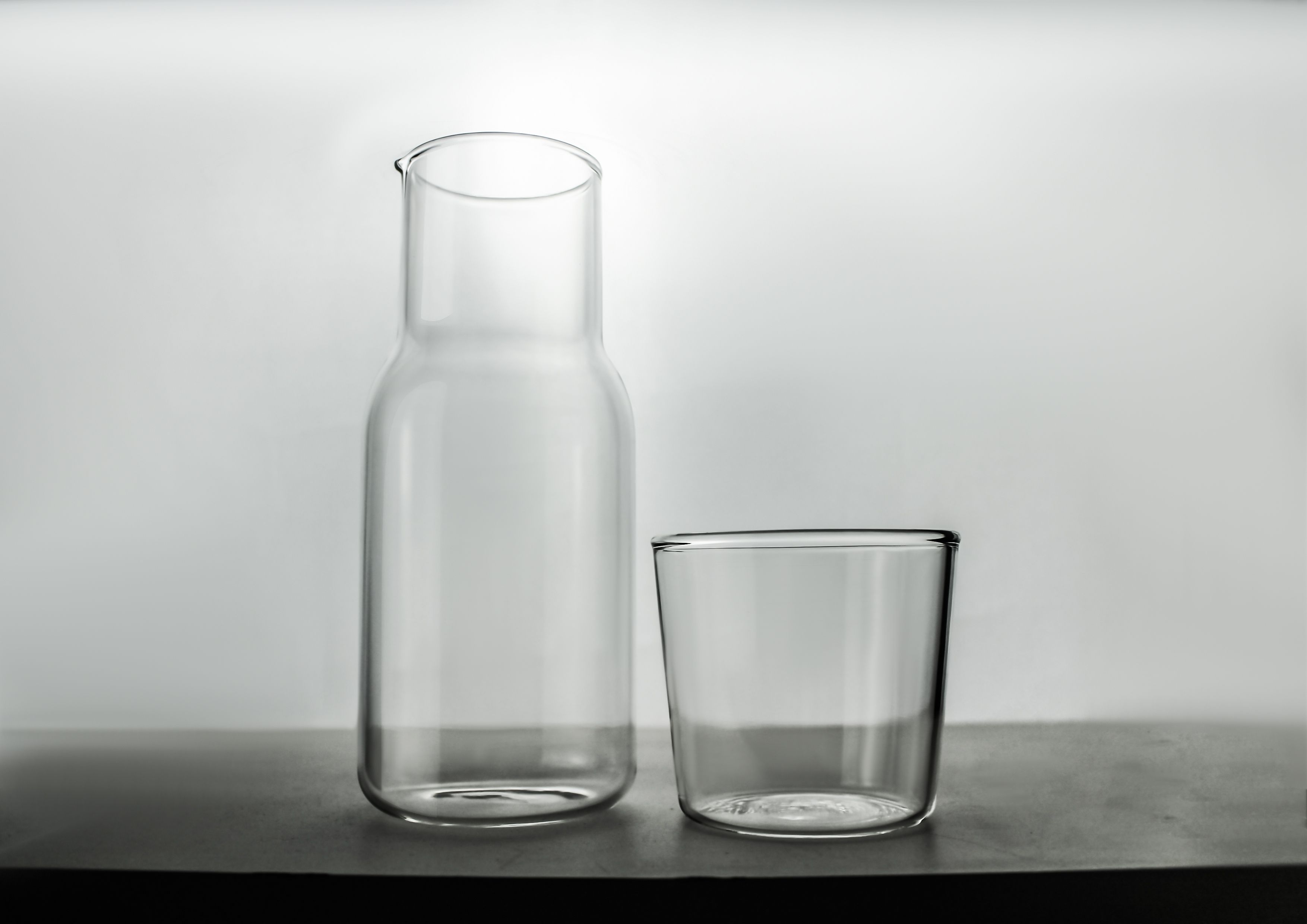 Bottle And Cup Integrated High Borosilicate Glass