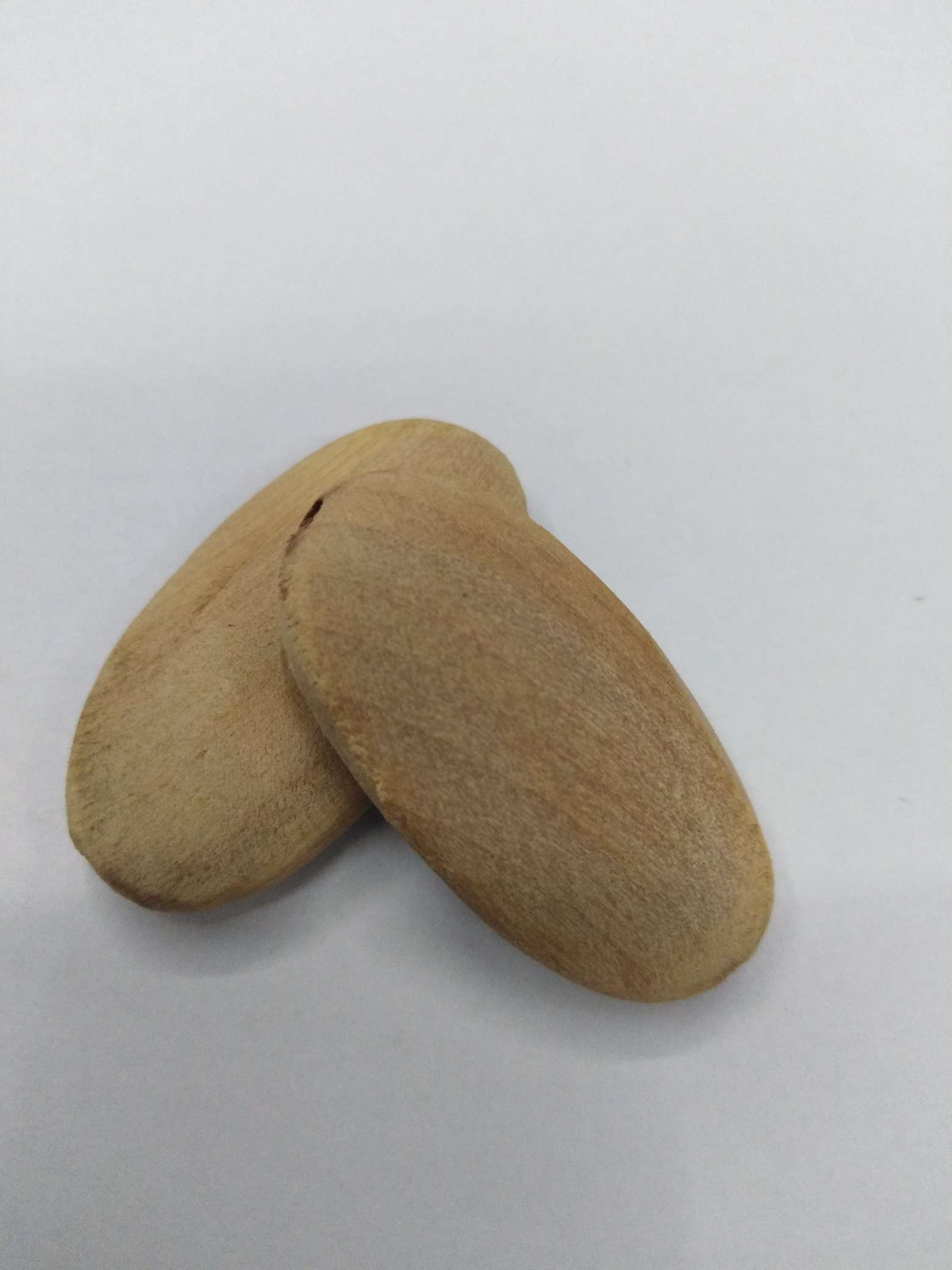 diy oval-shaped wooden 34*17*9mm bracelet, jewelry necklace, handbag, accessories, factory direct sales