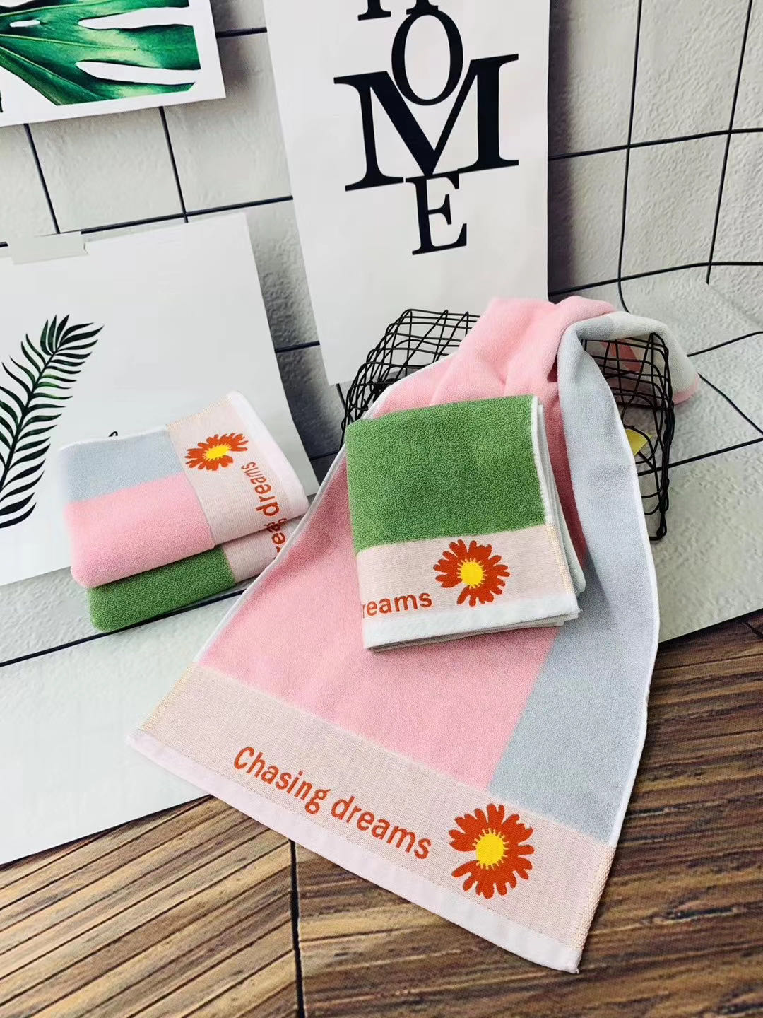 Cuju towel details Picture