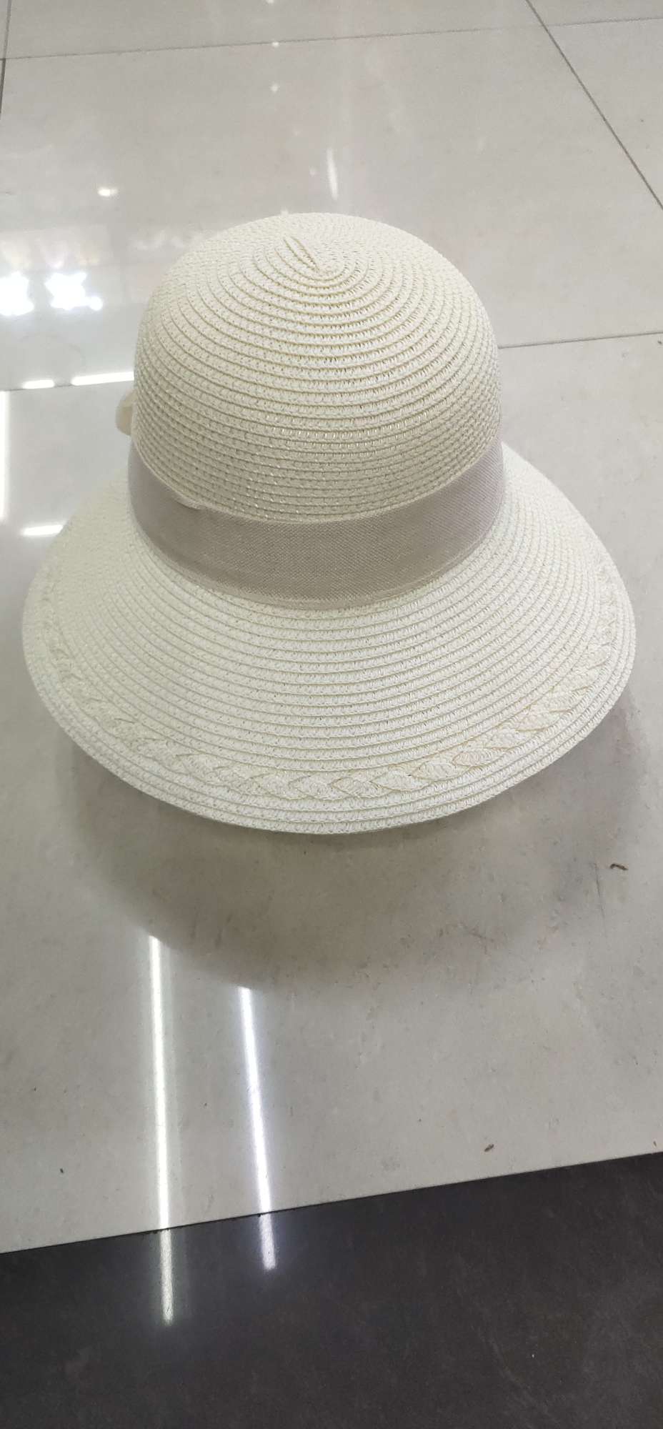 Sun hat, women's UV protection, sunshade, straw hat, wide-brimmed hat