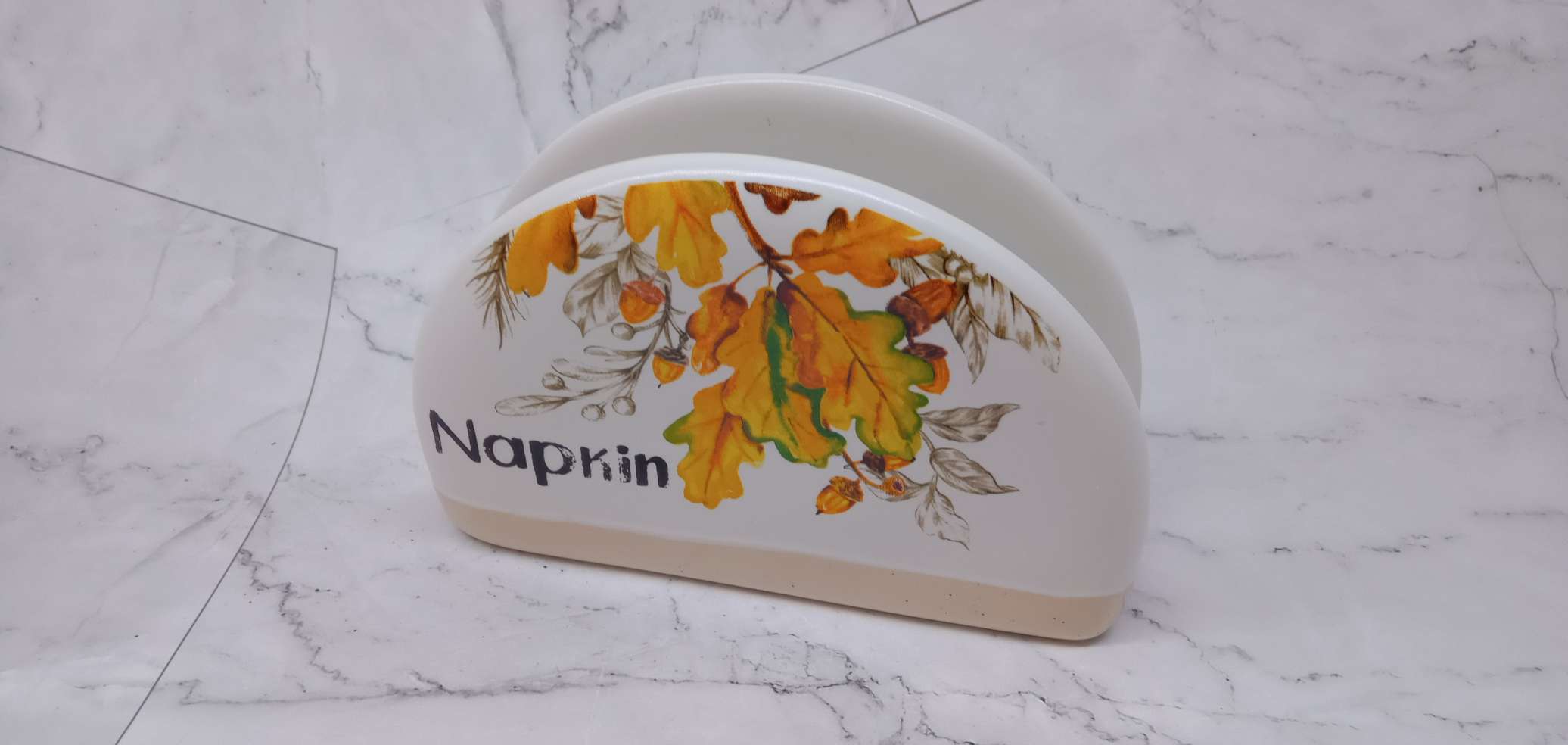 Napkin 枫叶西餐厅纸巾架 陶瓷餐巾架