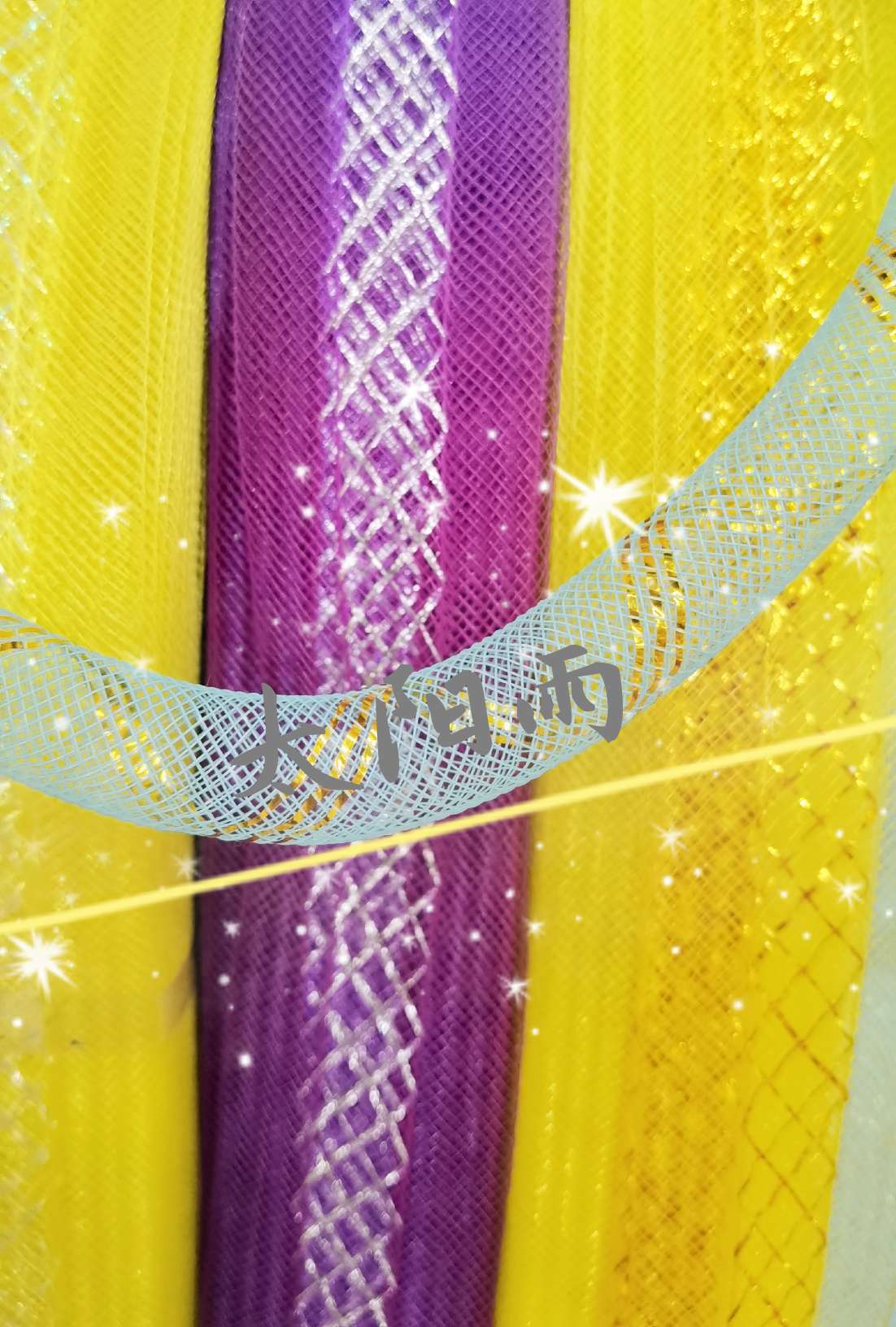 Elastic gauze mesh belt pipe management sunrain jewelry accessories Specification image