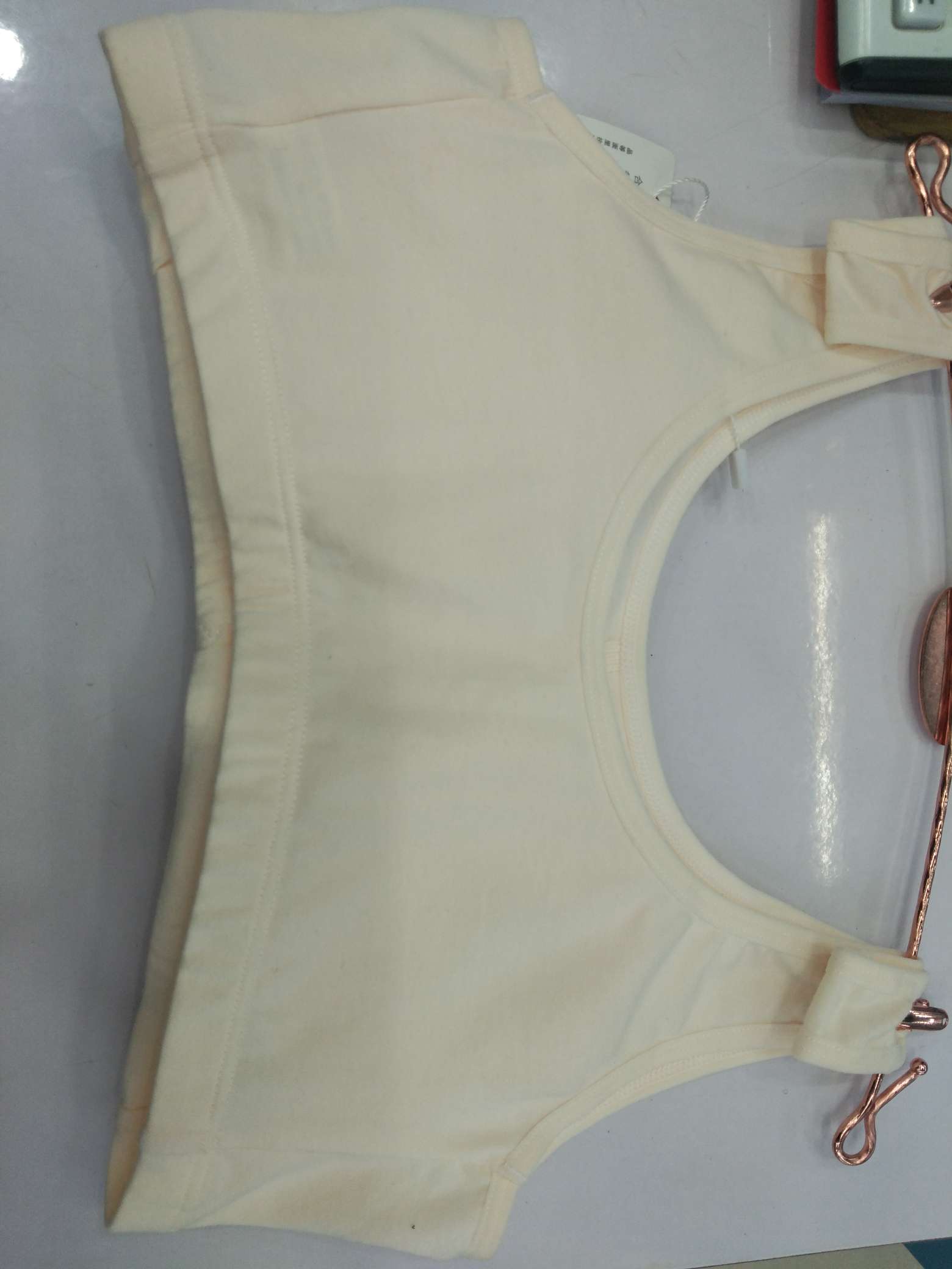 1269精梳棉青春期发育期女生背心式文胸产品图